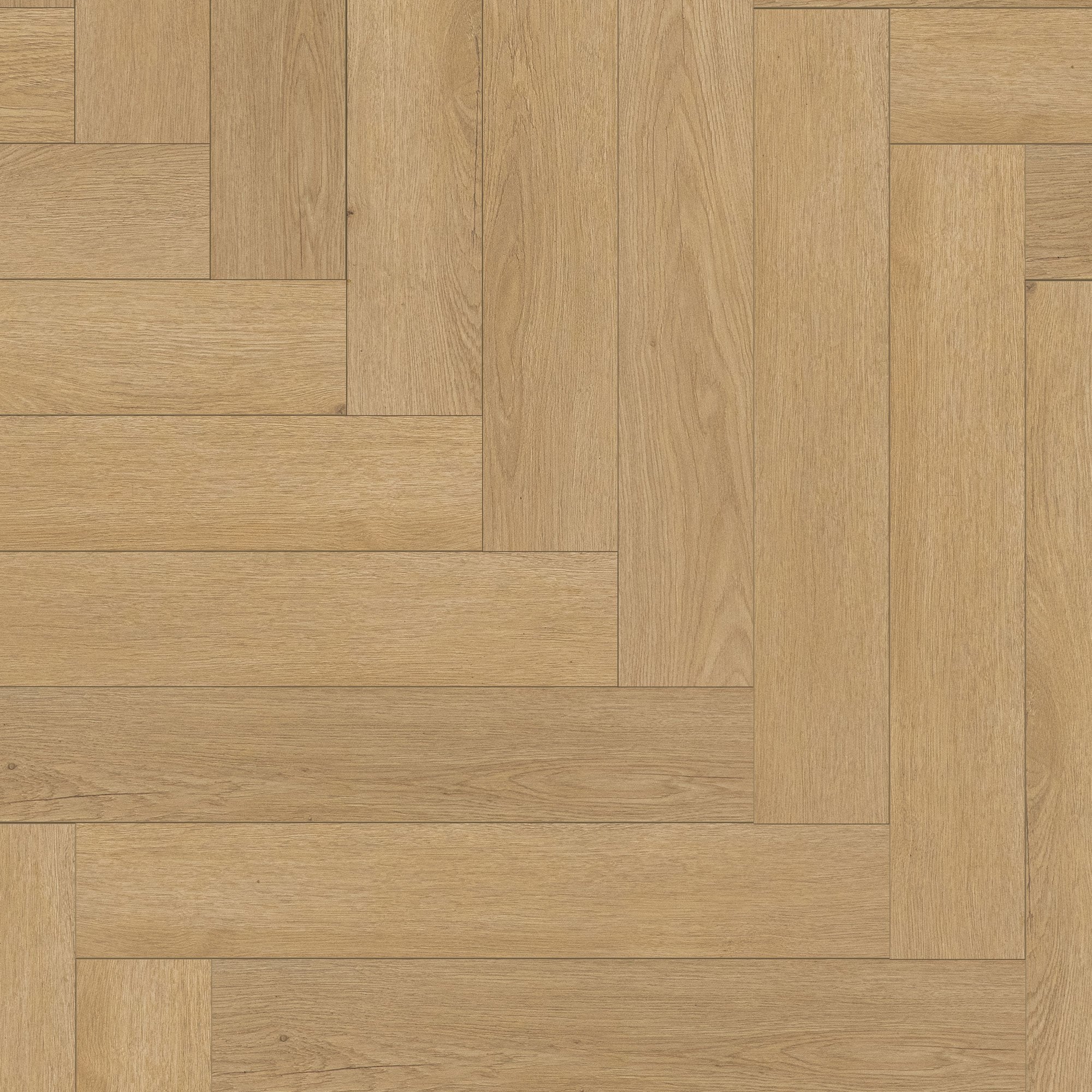 Pale Amberwood Oak - Comfort Luxe 12mm Laminate Herringbone Flooring (122145) - Image 2