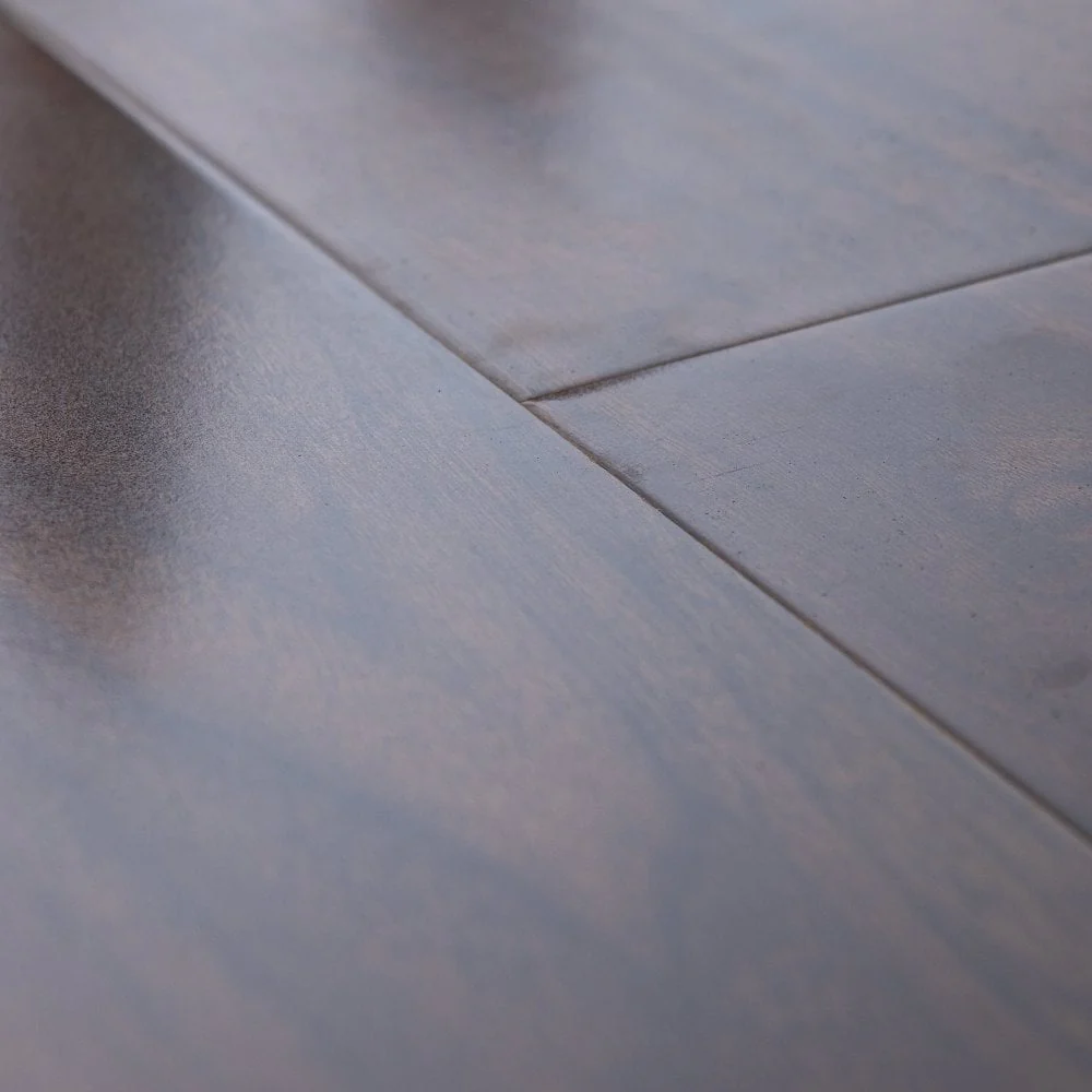 Rich Walnut - Glamour 12mm High Gloss Laminate Flooring (122131) - Image 4