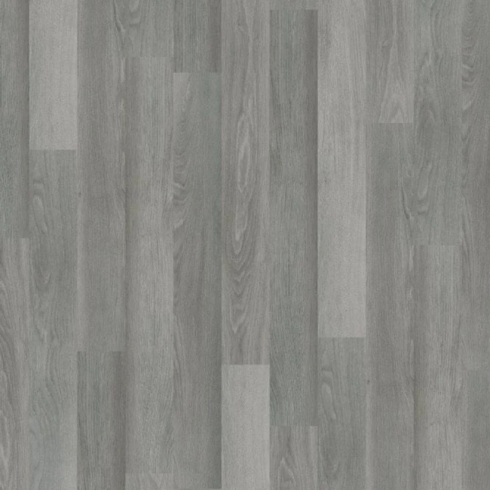 Silver Grey Oak - Glamour 12mm High Gloss Laminate Flooring (122132) - Image 2