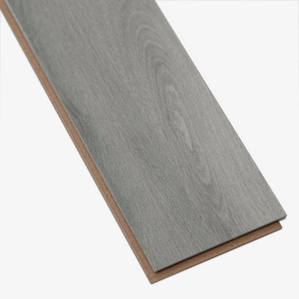 Silver Grey Oak - Glamour 12mm High Gloss Laminate Flooring (122132) - Image 6
