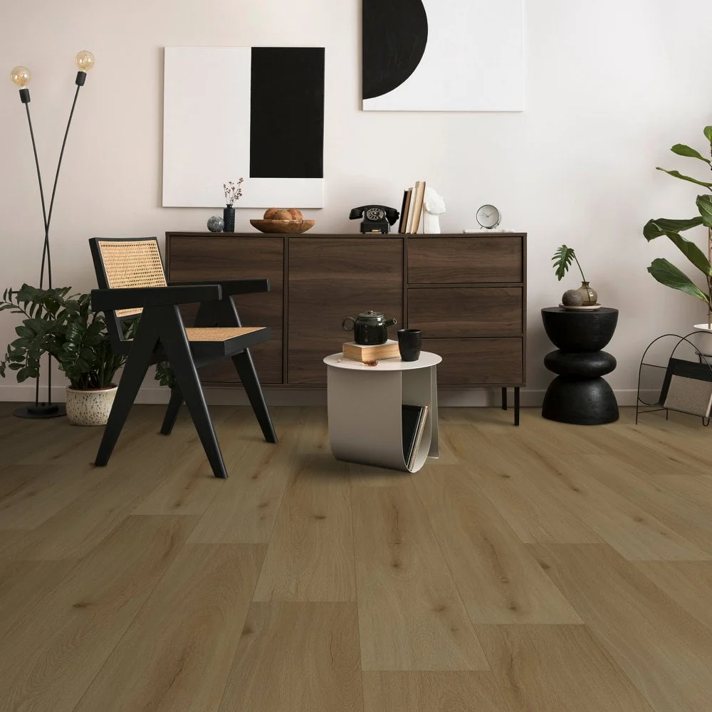 Sunlit Oak - Comfort Luxe Plus 12mm Laminate Flooring (122140) - Image 8