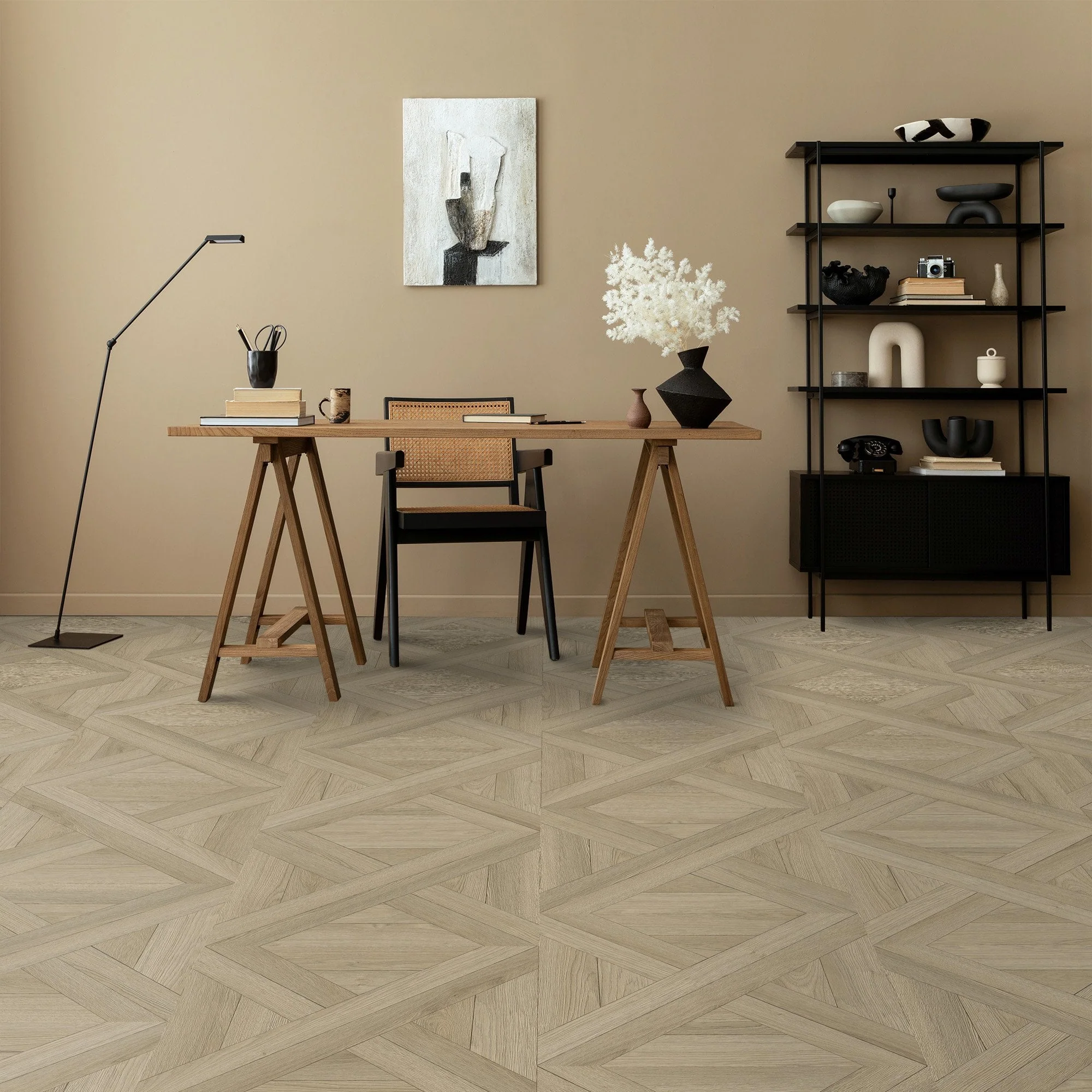 Surrey Oak - Luxe Vision SPC 6.5mm Embossed UV Coated Rigid Core Vinyl Flooring (123038) - Image 9