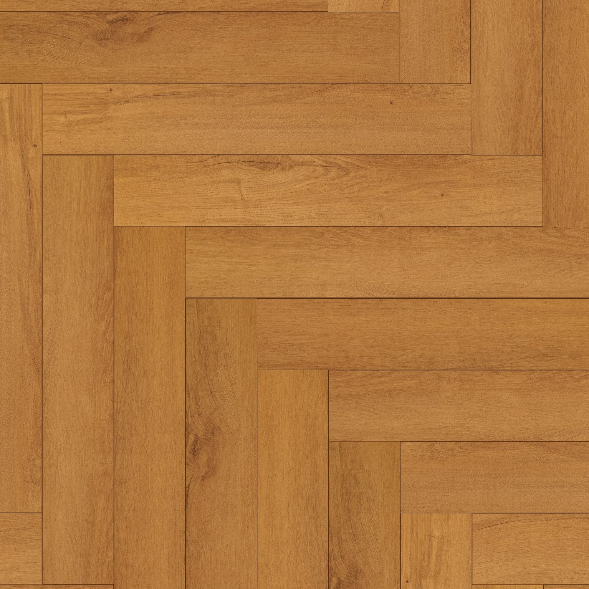 Warm Harvest Oak - Comfort Luxe 12mm Laminate Herringbone Flooring (122147) - Image 2