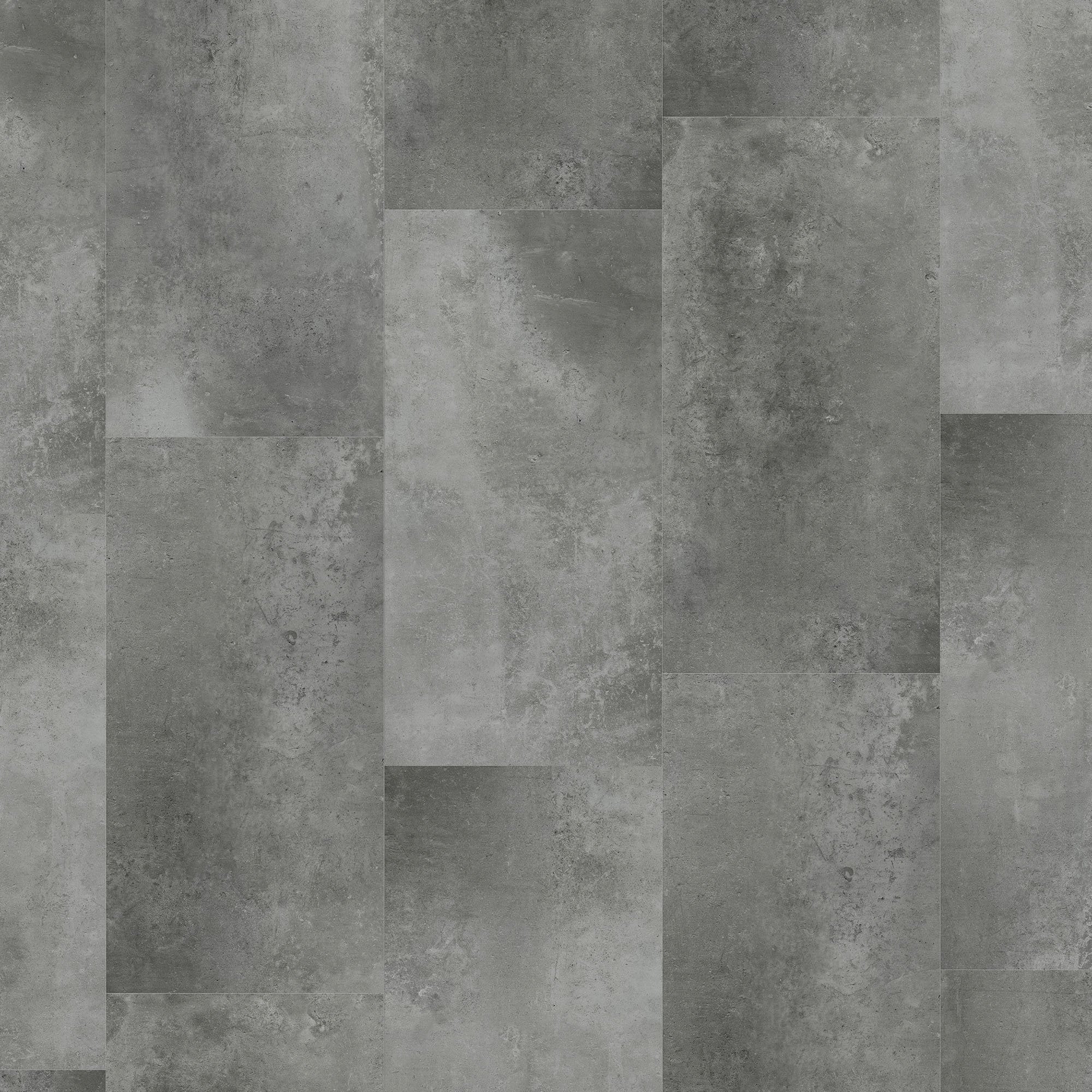 Xonic Grey - Luxe Vision Pre-Grouted 5.5mm Stone Embossed UV Coated Rigid Core Vinyl Flooring (123034) - Image 2