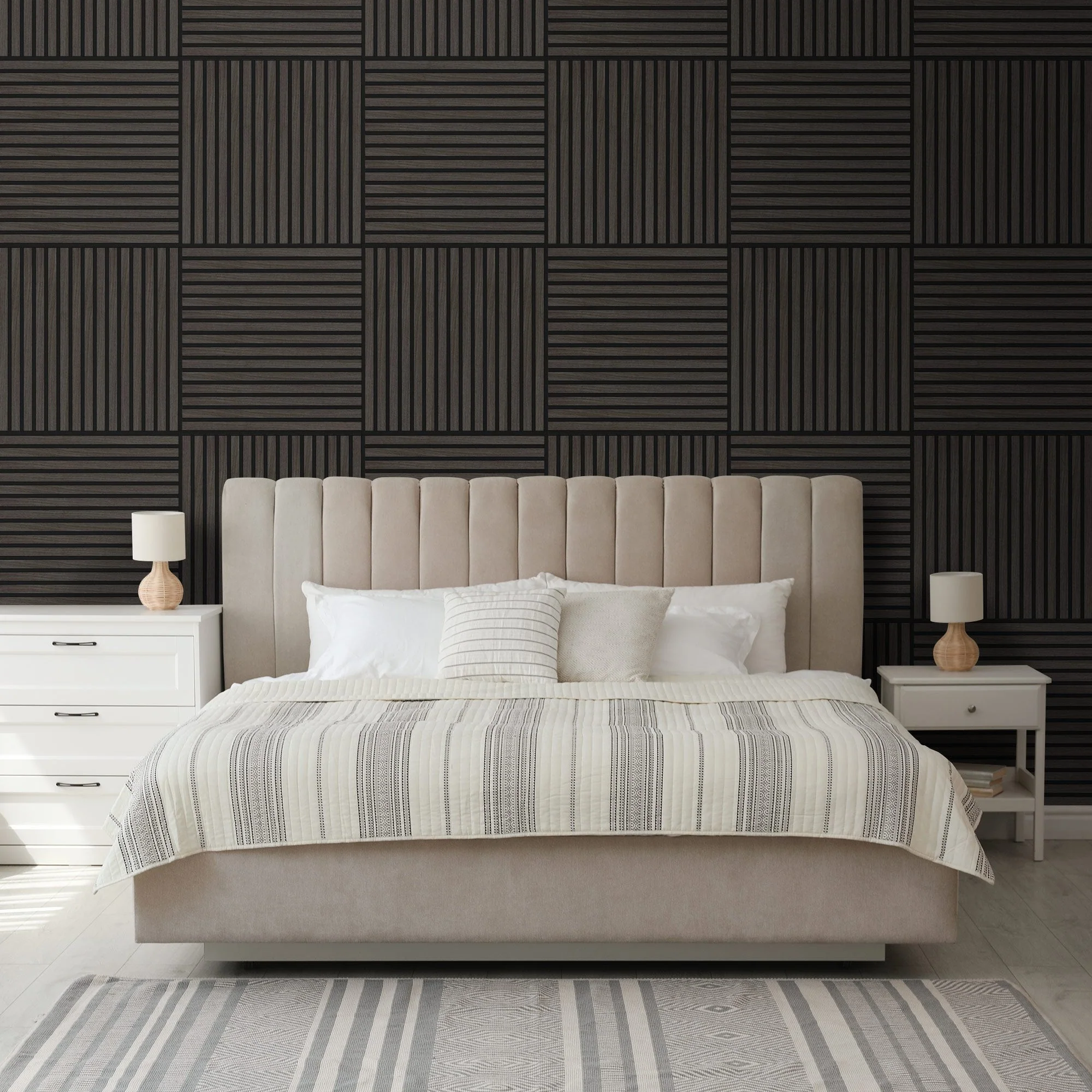 Dark Grey - Elevation Acoustic 20mm Fully Finished Wall Panelling (120985) - Image 5