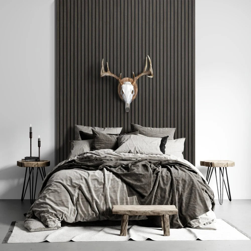 Dark Grey - Elevation Acoustic 20mm Fully Finished Wall Panelling (120985) - Image 7
