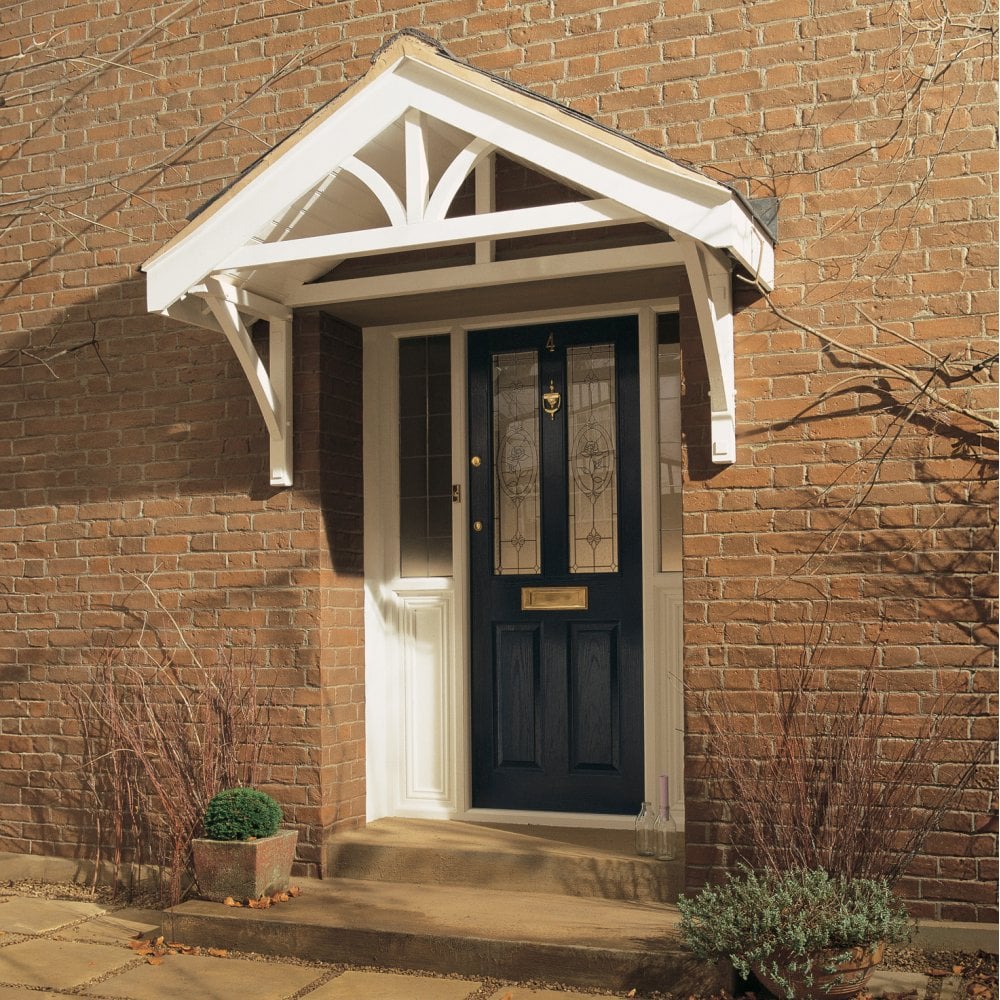 Apex Pine 1200mm Porch Canopy (74198) - Image 2