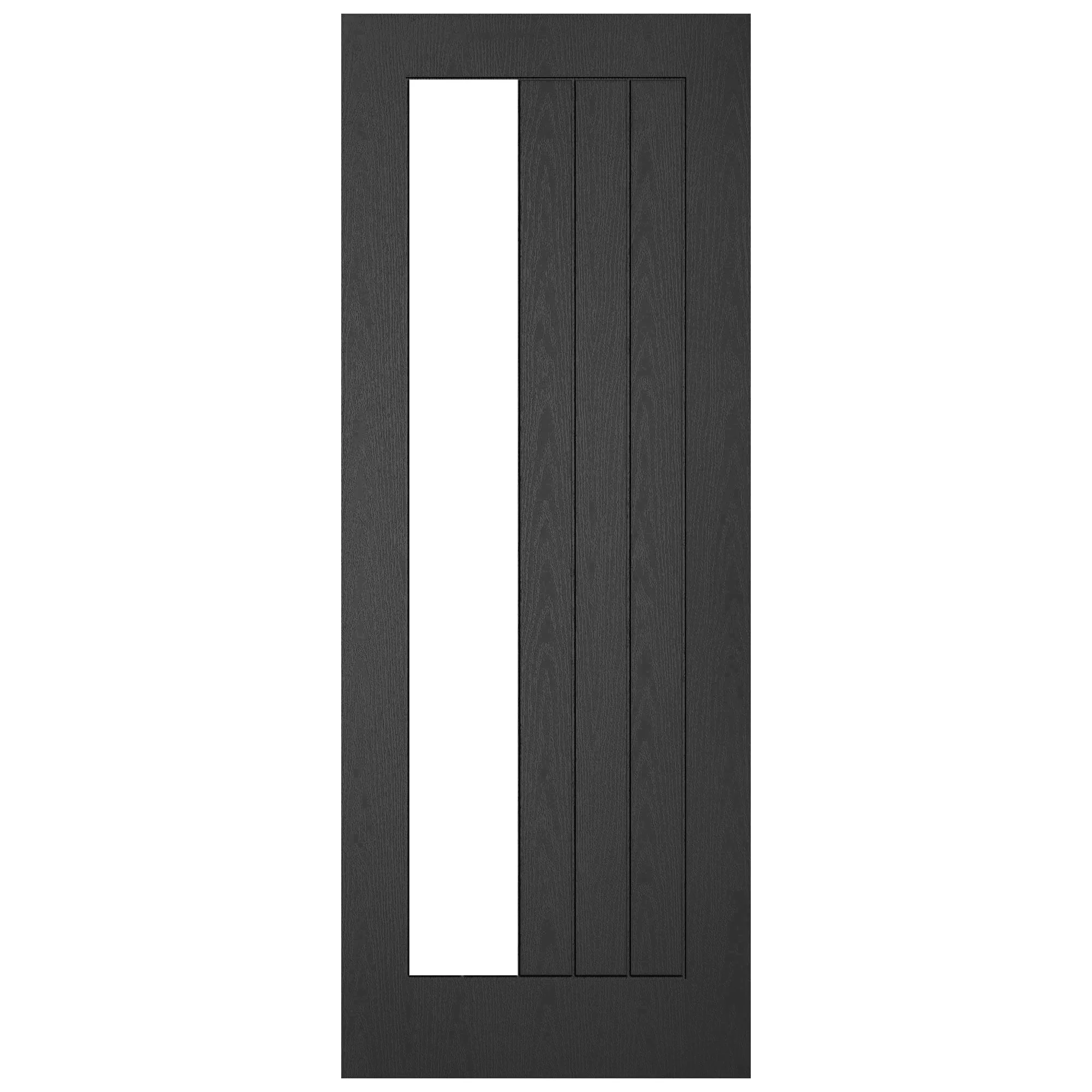 Ash Grey Internal Fully Finished Farley Clear Offset Glass Door (121188) - Image 3