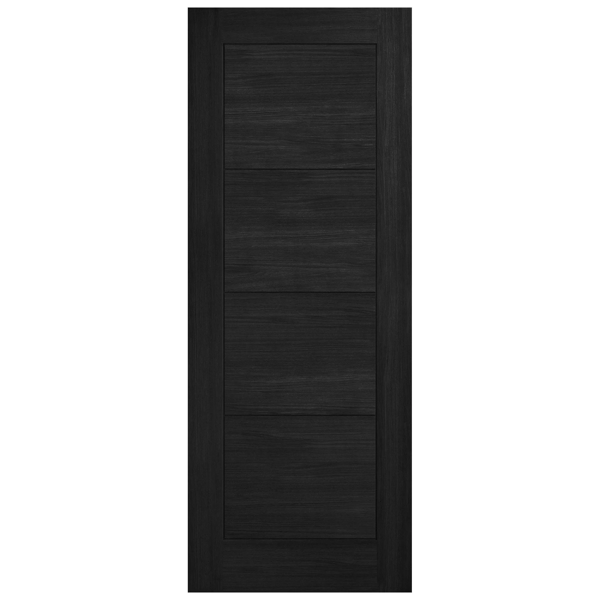 Black Fully Internal Finished Endure Laminate Ladder FD30 Fire Door (122001) - Image 3