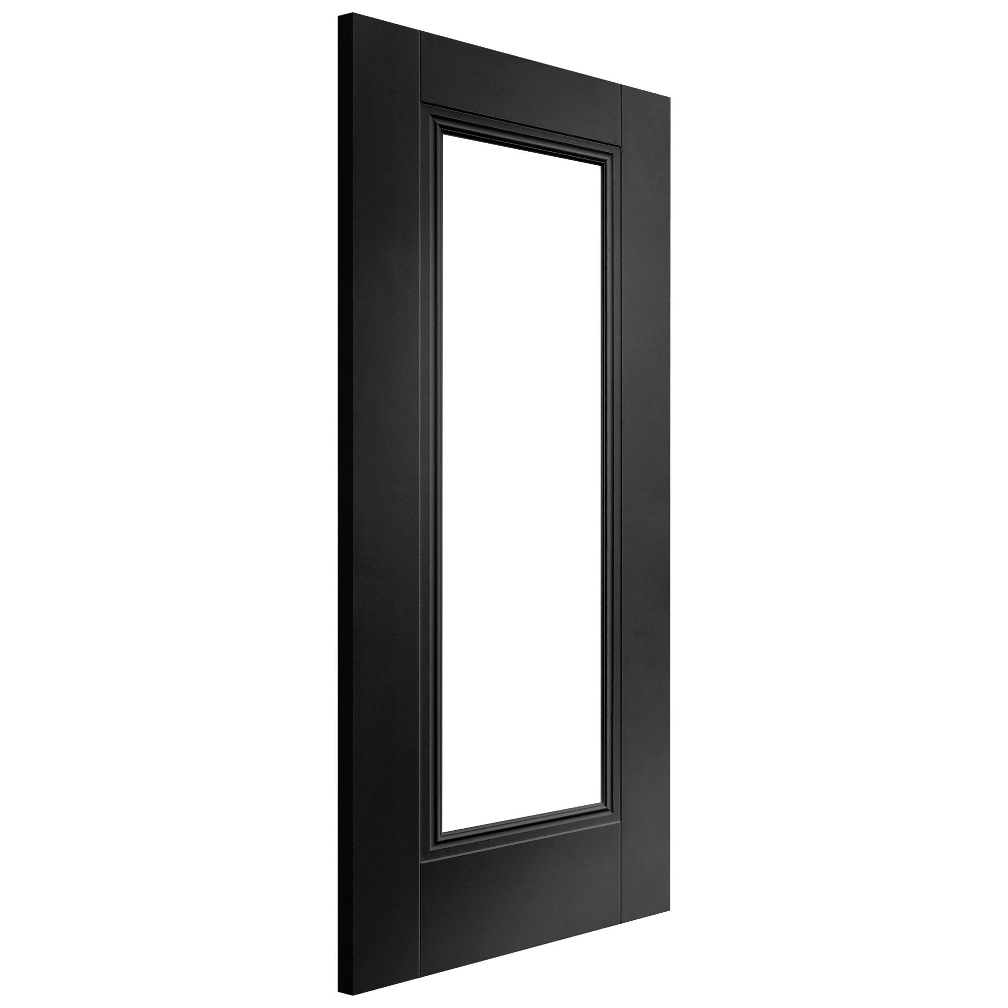 Black Internal Fully Finished Elegance Lancaster 1 Light Clear Glass Door (117829) - Image 2