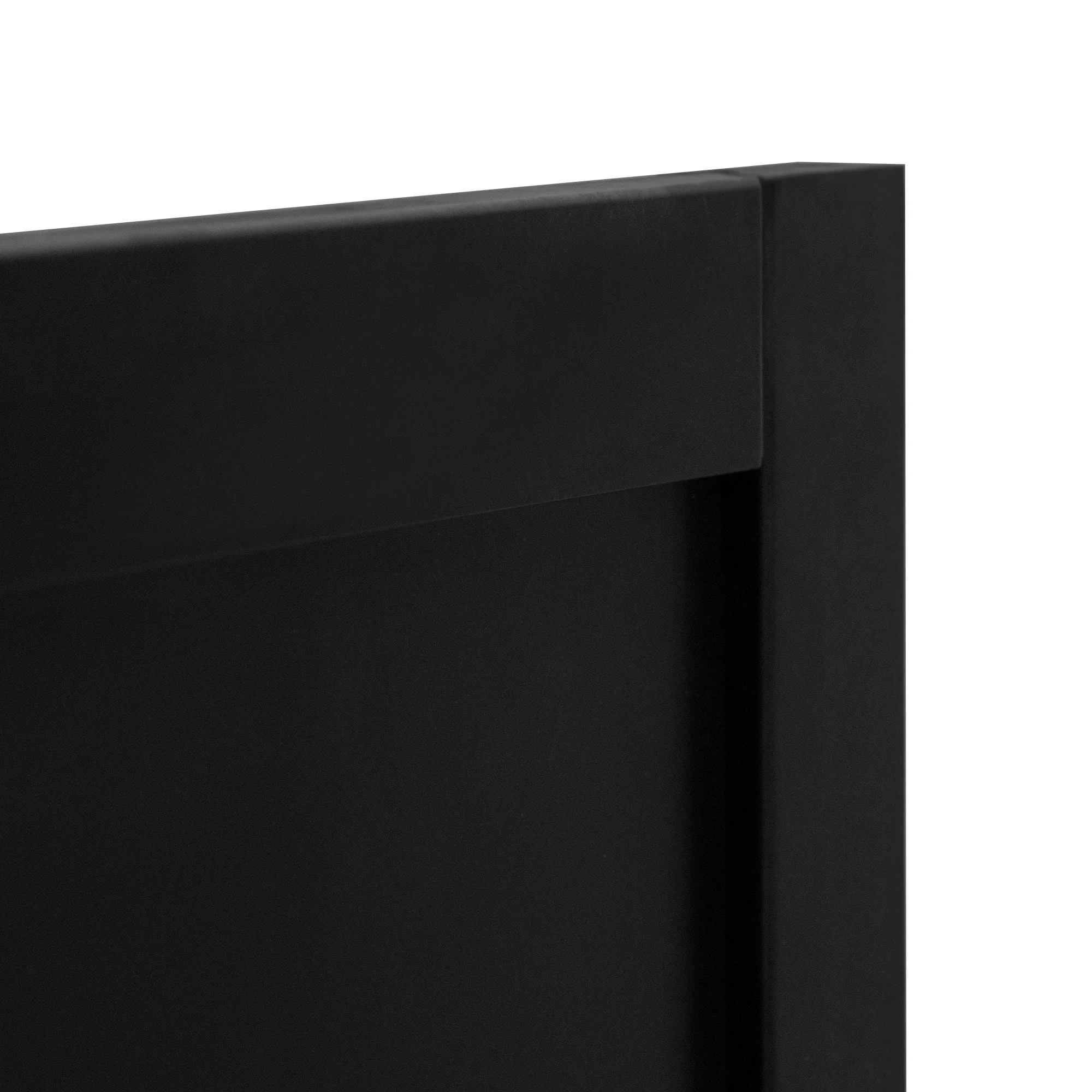 Jet Black Internal Fully Finished Industrial Studio 4 Panel Made-to-Measure Door (120541) - Image 6