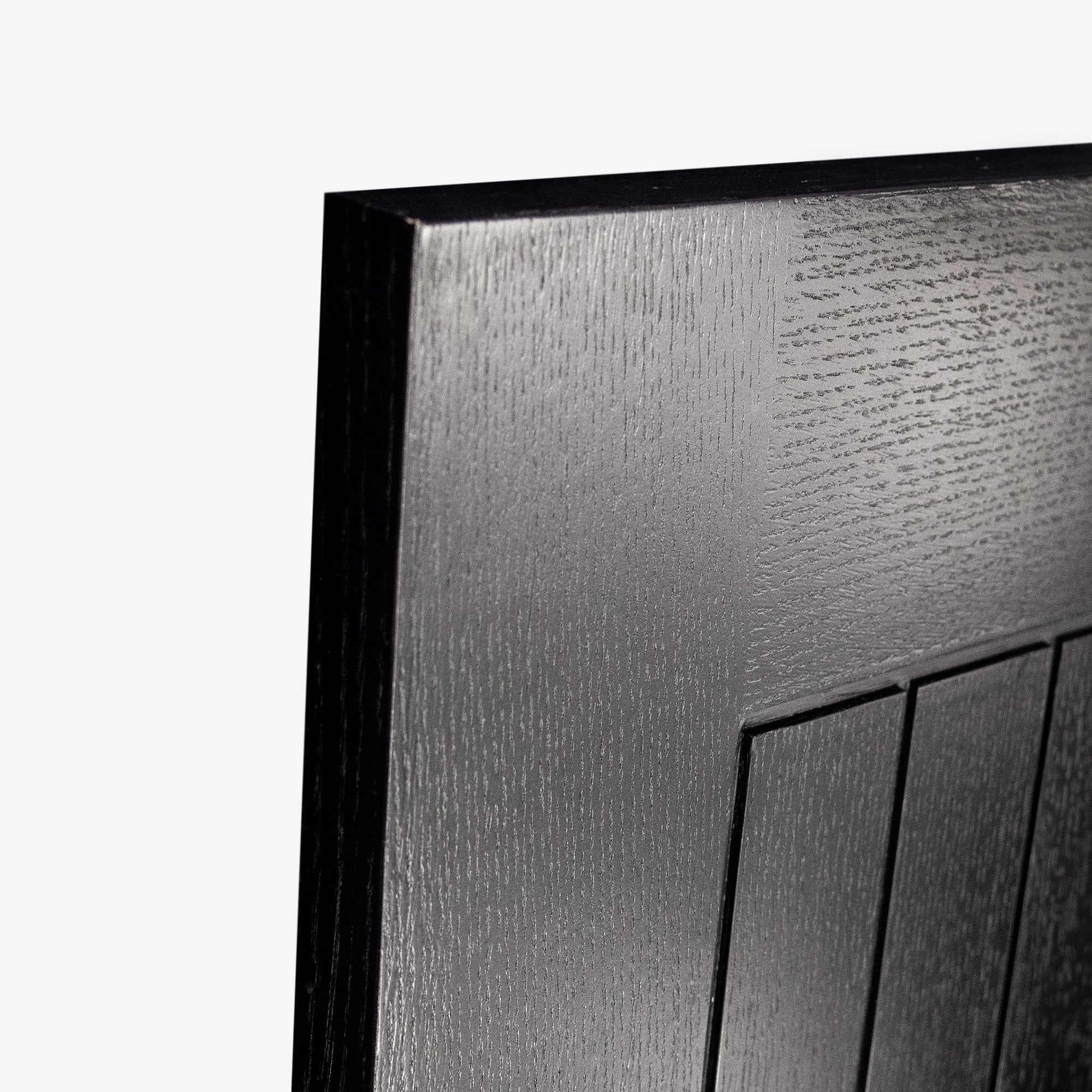 Black Internal Fully Finished Oak Farley Made-to-Measure Door (120489) - Image 4