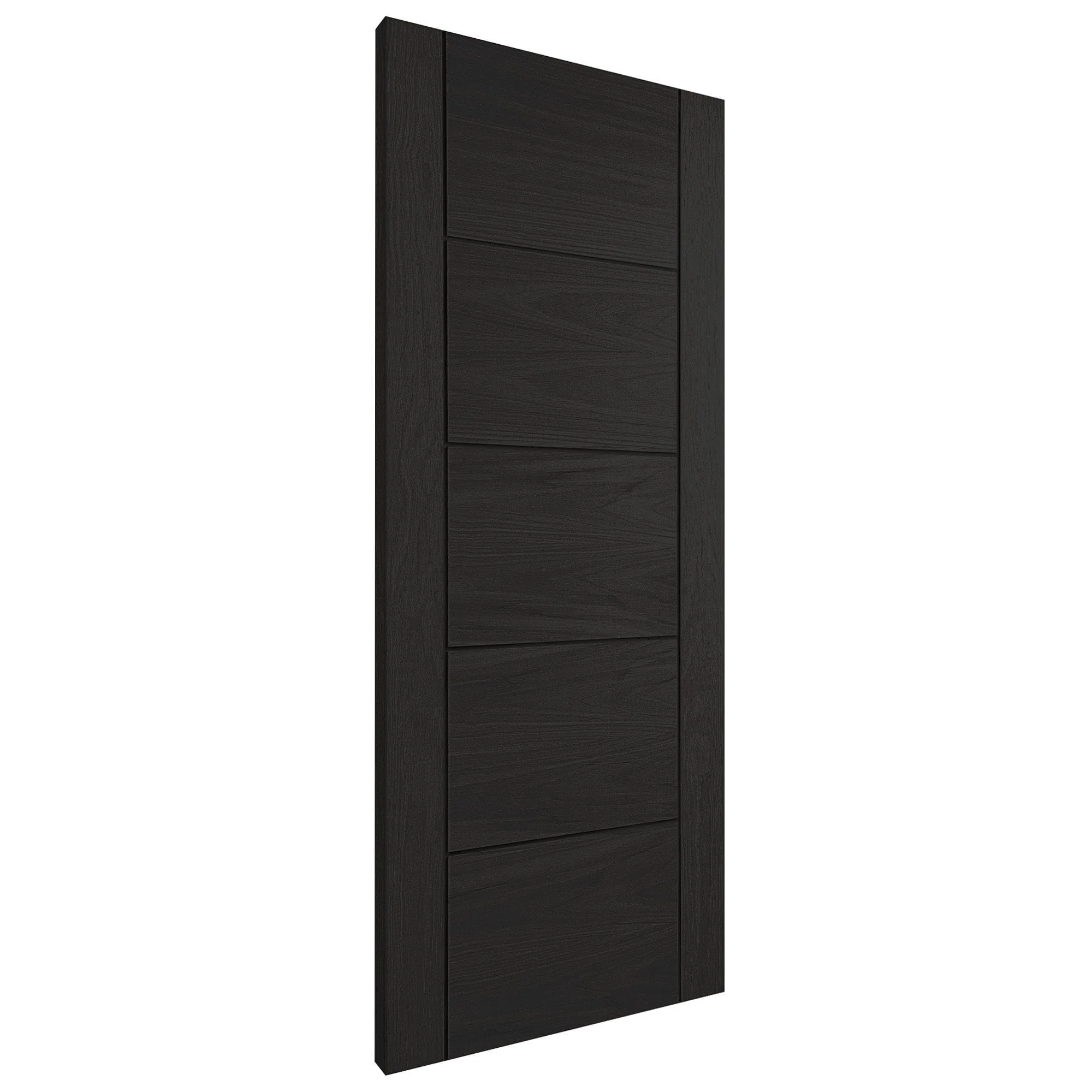 Black Internal Fully Finished Oak Parma Made-to-Measure Door (120491) - Image 2