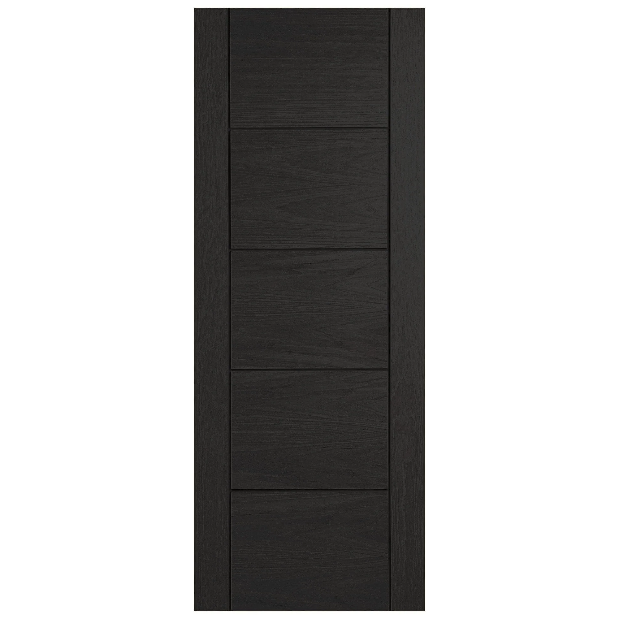 Black Internal Fully Finished Oak Parma Made-to-Measure Door (120491) - Image 3