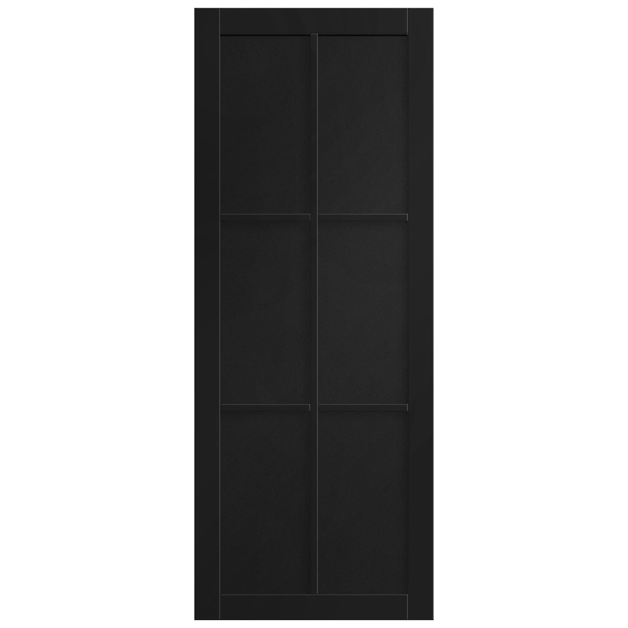 Black Internal Fully Finished Studio 6 Panel Door (121190) - Image 3