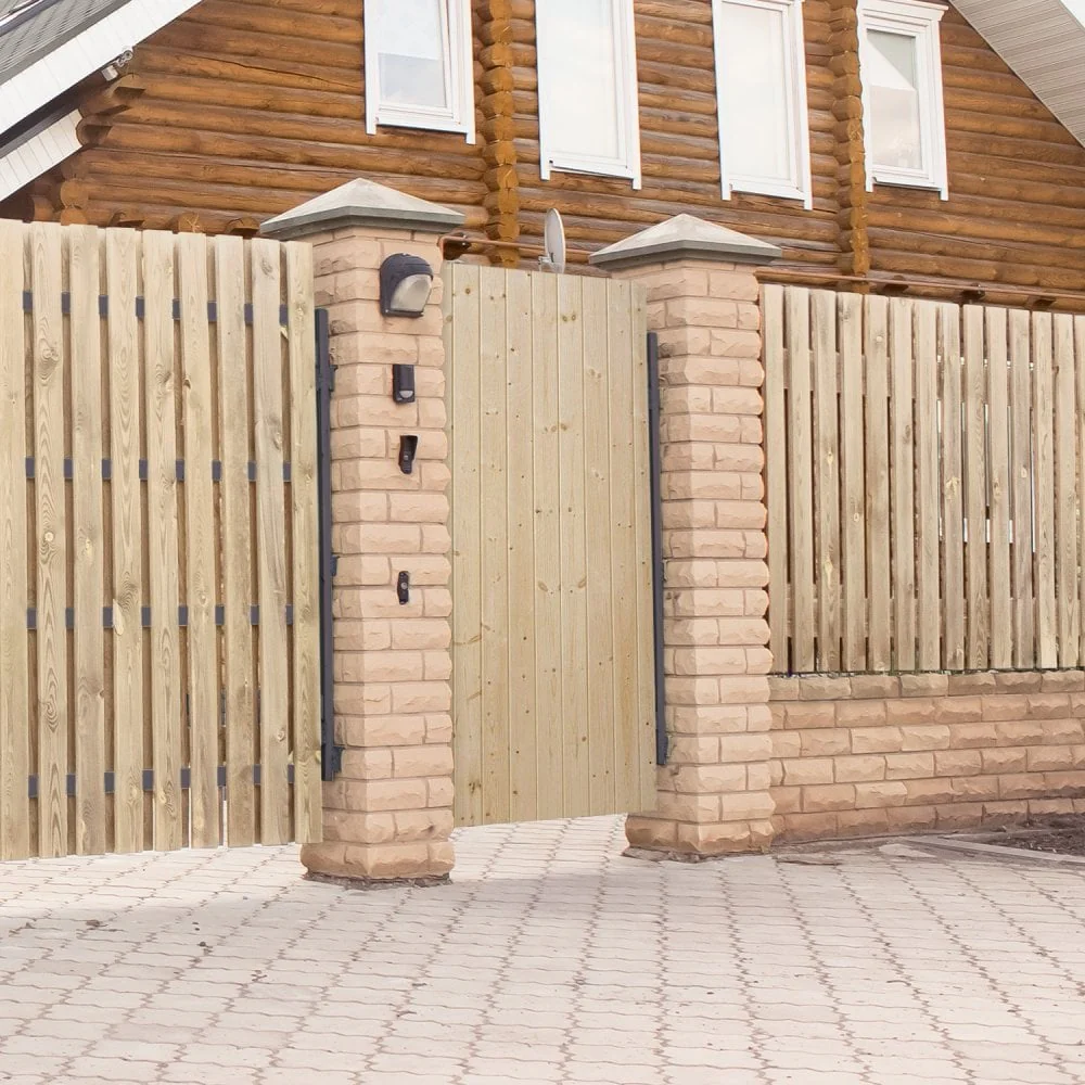 External Solid Pine Unfinished Ledged and Braced Gate (LOLLB) - Image 3