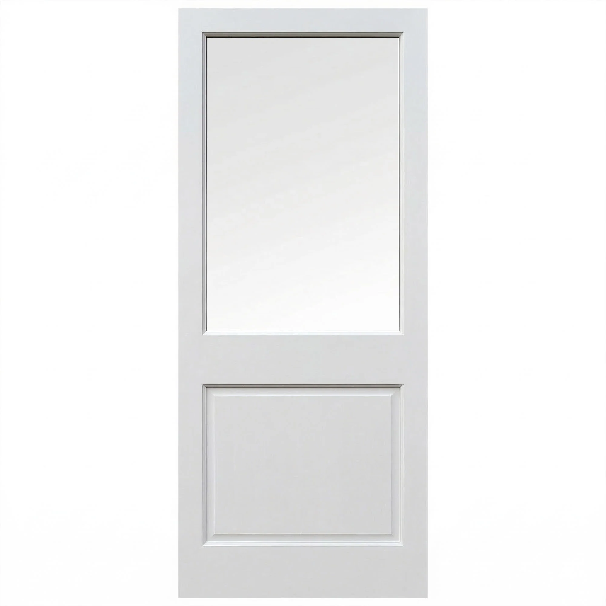 External White Primed 2XG Clear Double Glazed Door (LOL2XGWP) - Image 3
