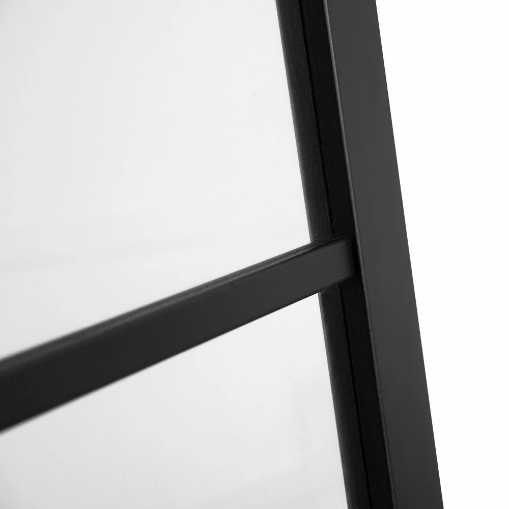 Jet Black Internal Fully Finished Industrial Studio 6 Light Clear Glass Made-to-Measure Door (120544) - Image 4