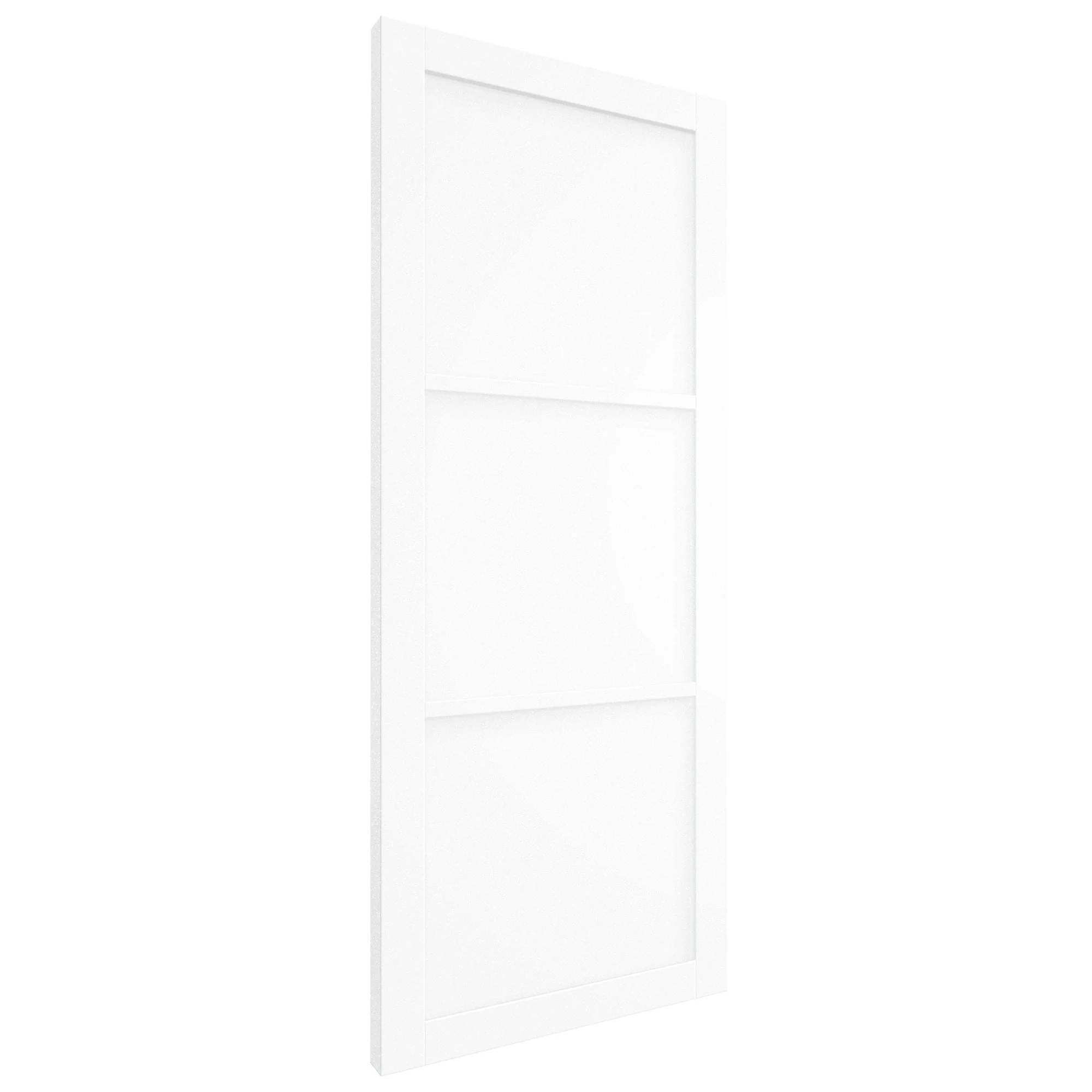 Internal Primed Studio Industrial 3 Panel Door (121192) - Image 2