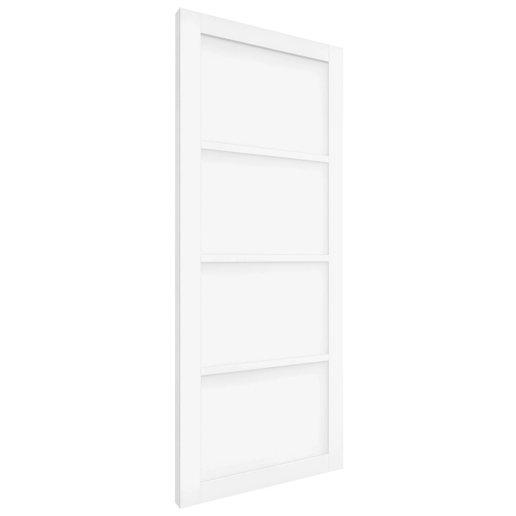 Internal Primed Studio Industrial 4 Panel Door (121194) - Image 2