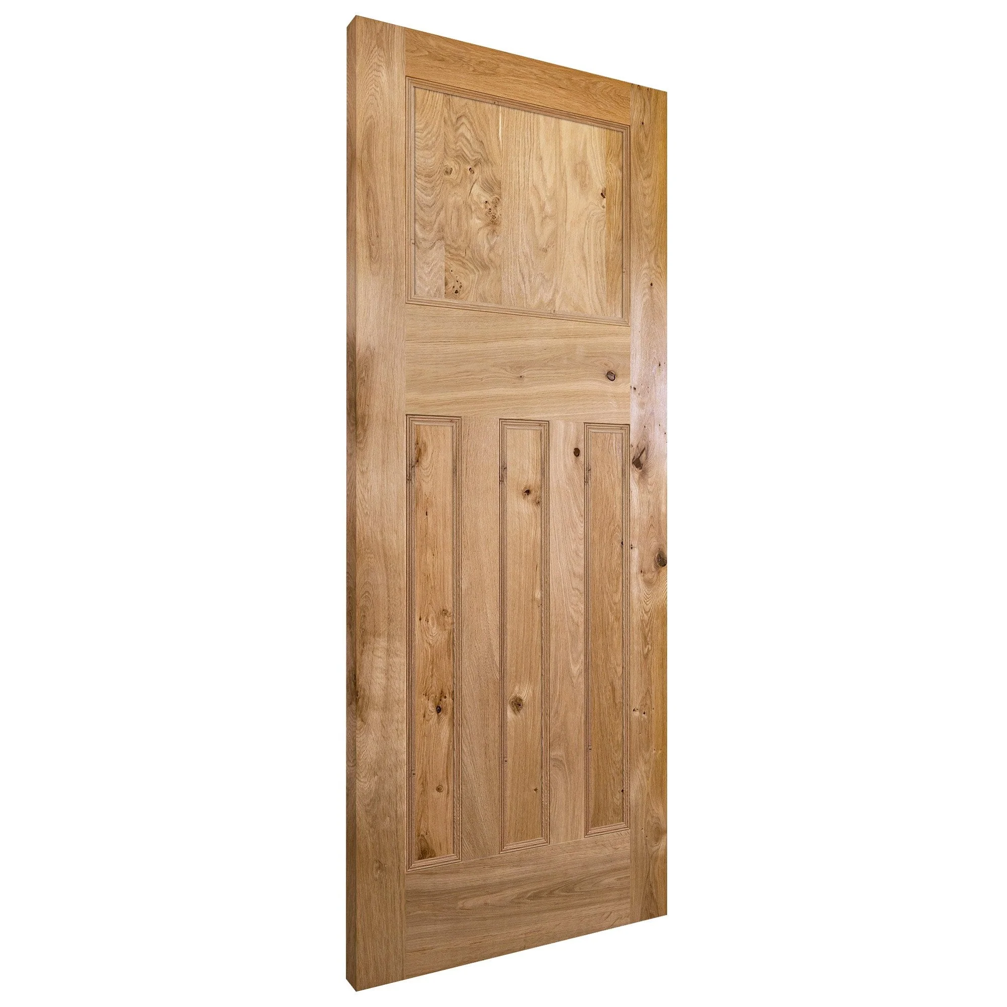 Internal Rustic Oak Fully Finished 1930's DX Door (119848) - Image 2