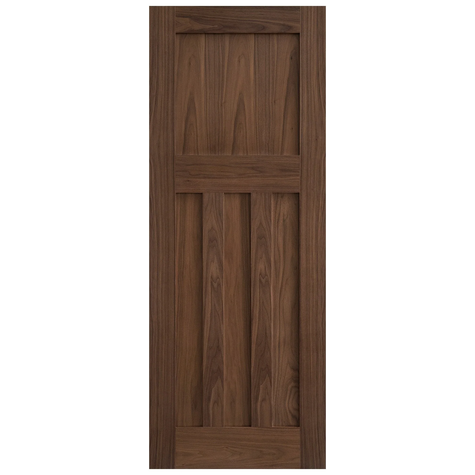 Internal Walnut Fully Finished DX FD30 Fire Door - Image 3