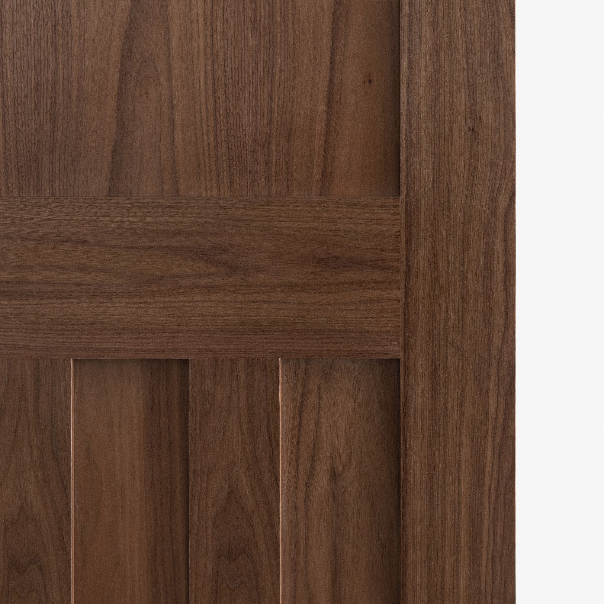 Internal Walnut Fully Finished DX FD30 Fire Door - Image 5