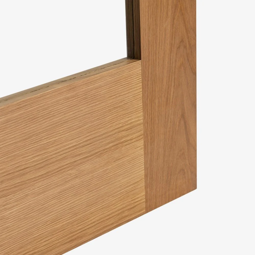 Oak Internal Fully Finished Edison 7 Panel 3 Light Clear Glass Made-to-Measure Door (120478) - Image 6