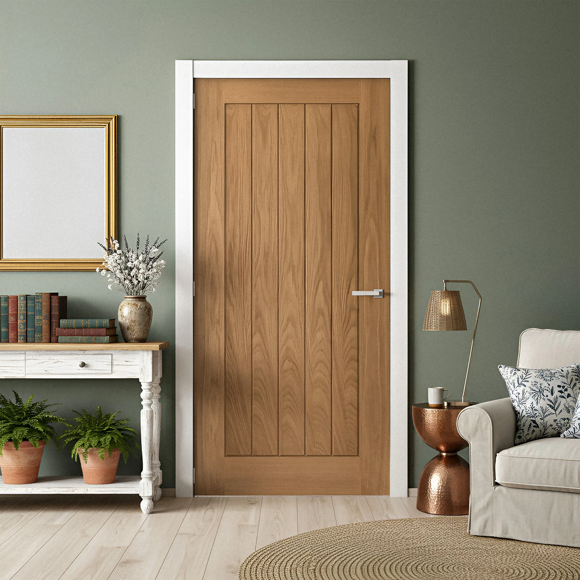Oak Internal Fully Finished Farley Door - Image 5