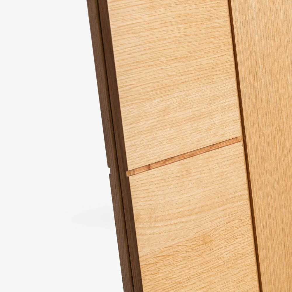 Oak Internal Fully Finished Pedrena 1 Light Clear Glass Made-to-Measure Door (120484) - Image 5