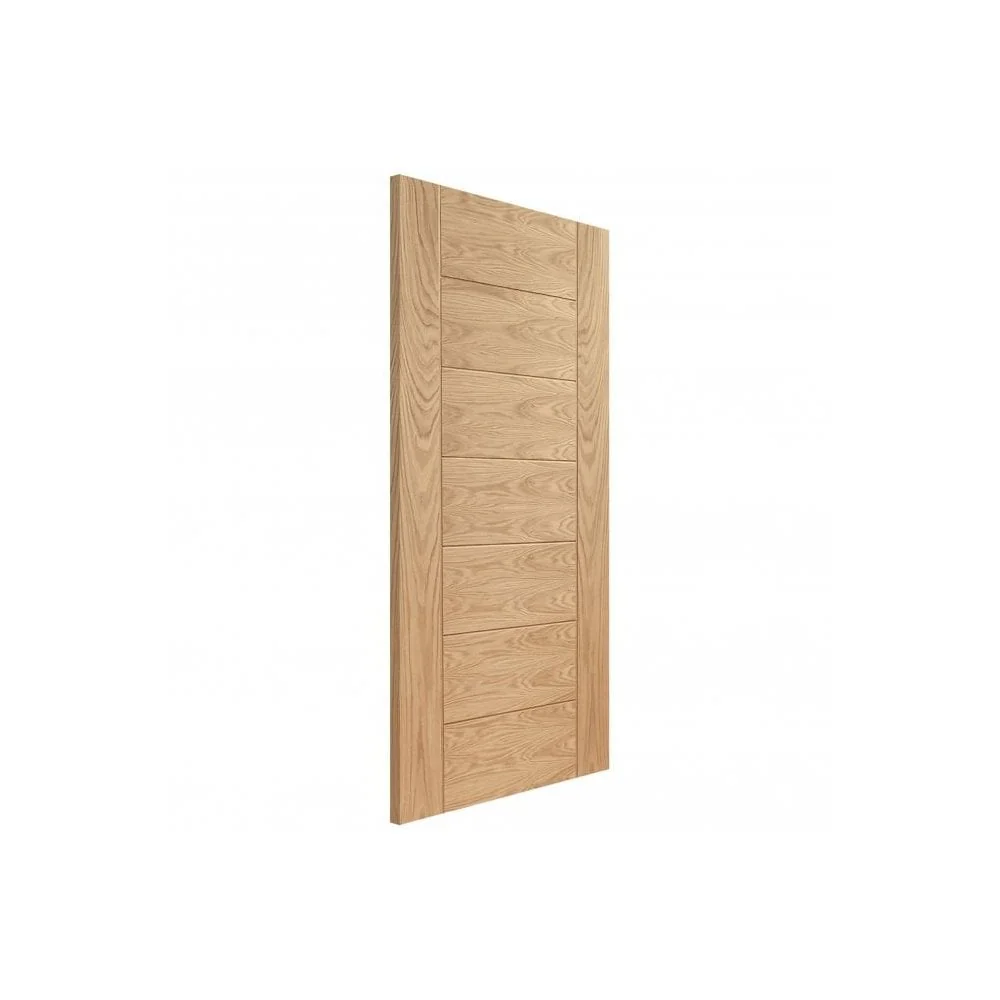 Oak Internal Fully Finished Pedrena Made-to-Measure FD30 Fire Door (122653) - Image 2
