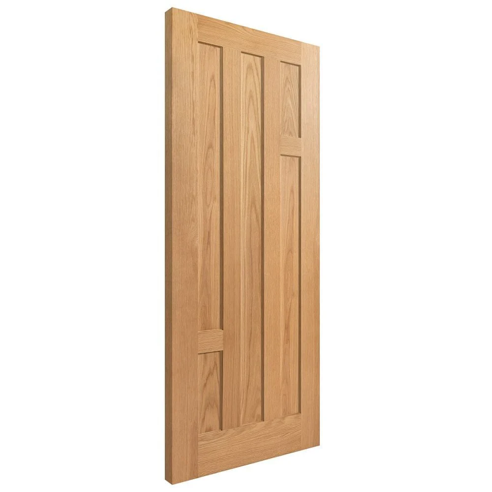 Oak Internal Fully Finished Stamford 5 Panel Made-to-Measure Door (120487) - Image 2