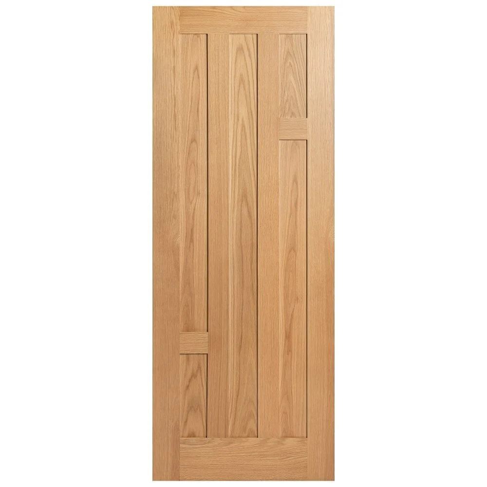 Oak Internal Fully Finished Stamford 5 Panel Made-to-Measure Door (120487) - Image 3