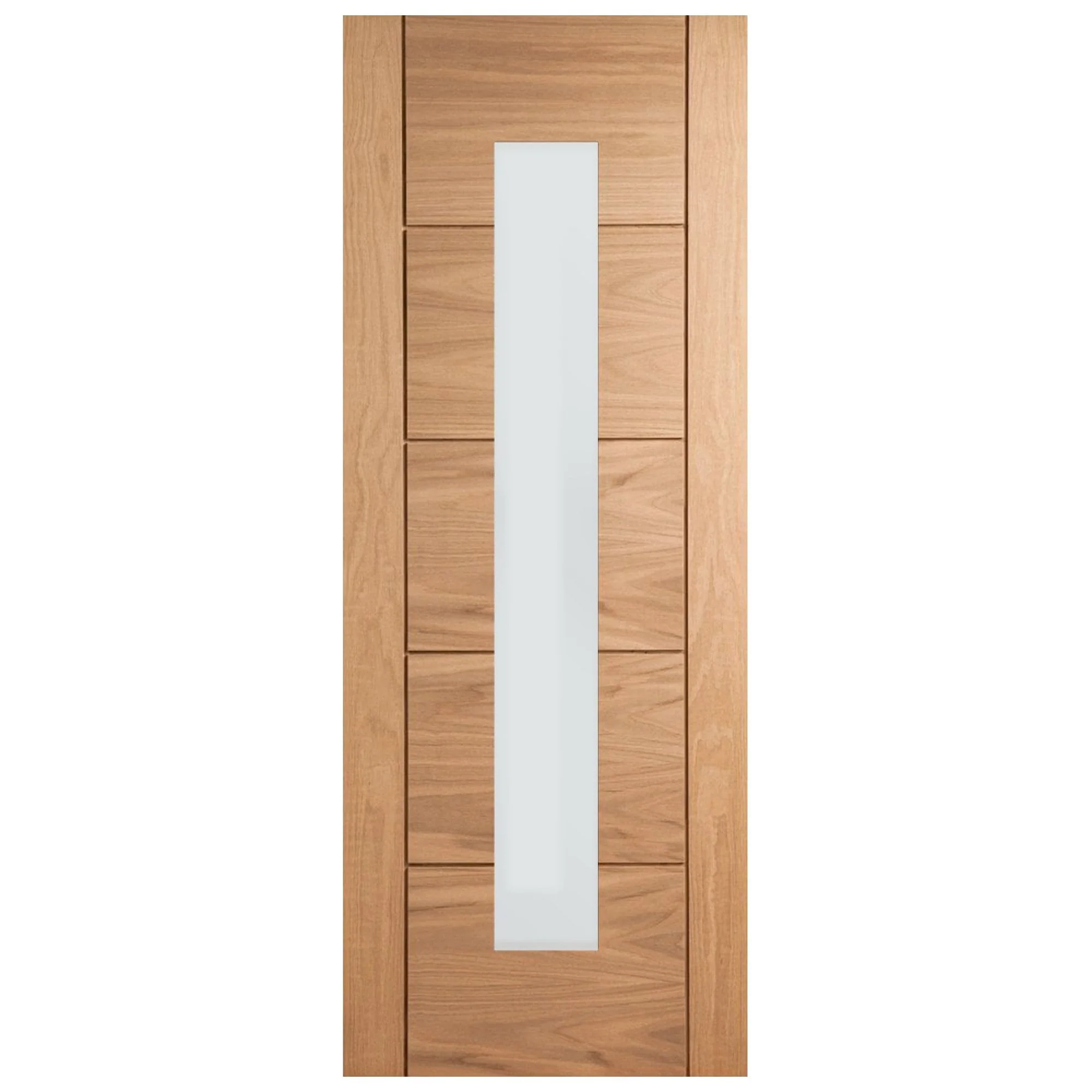 Oak Internal Unfinished Parma 1 Light Obscure Glass Made-to-Measure Door (121922) - Image 2