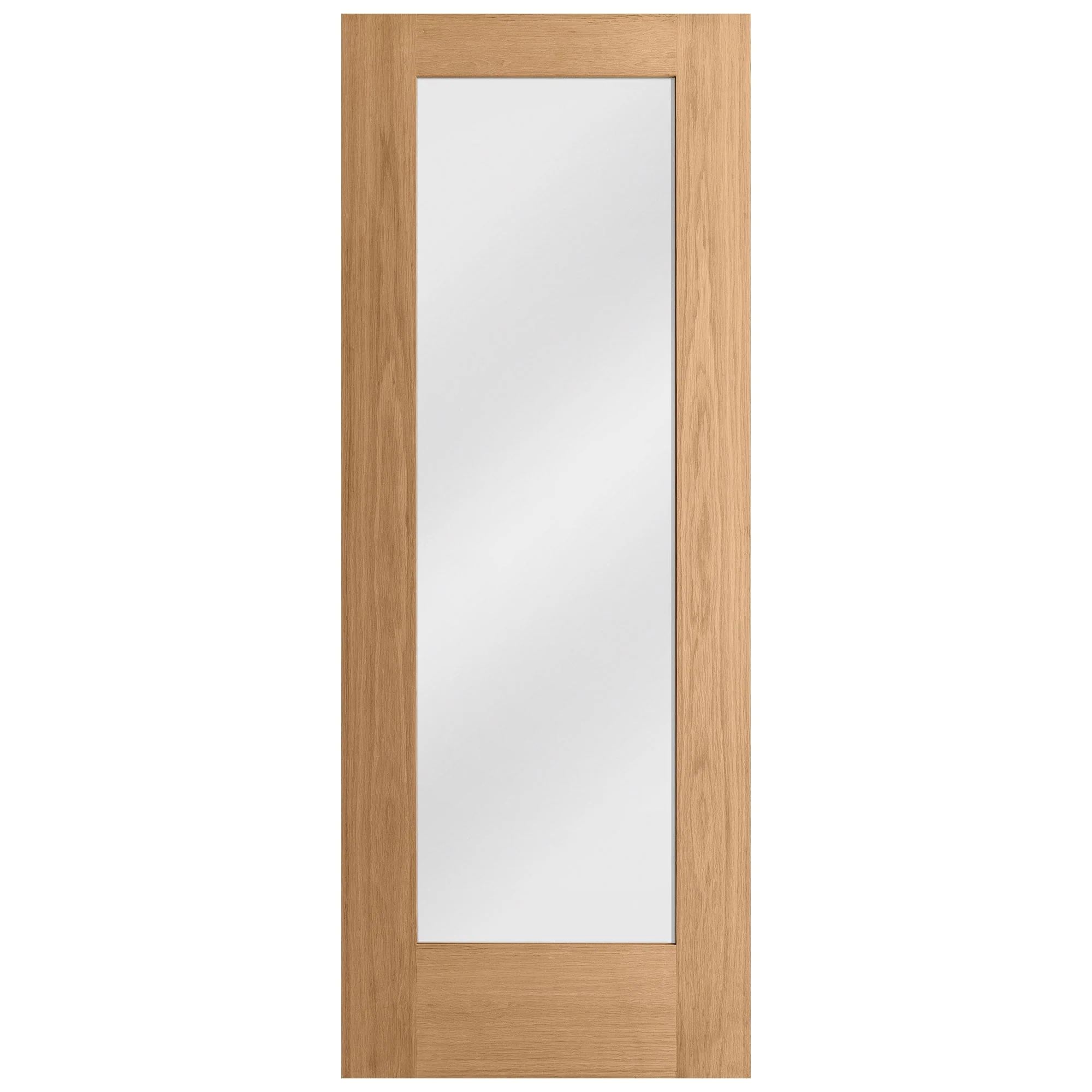 Oak Internal Unfinished Pattern 10 1 Light Obscure Glass Door (51735) - Image 3