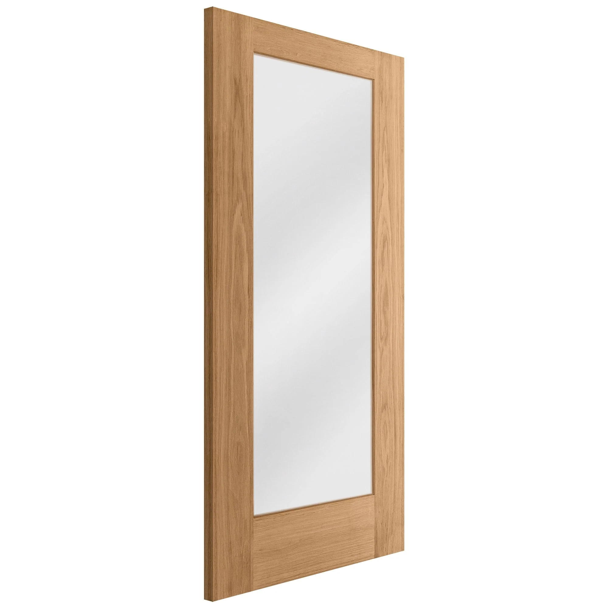 Oak Internal Unfinished Pattern 10 1 Light Obscure Glass Door (51735) - Image 4