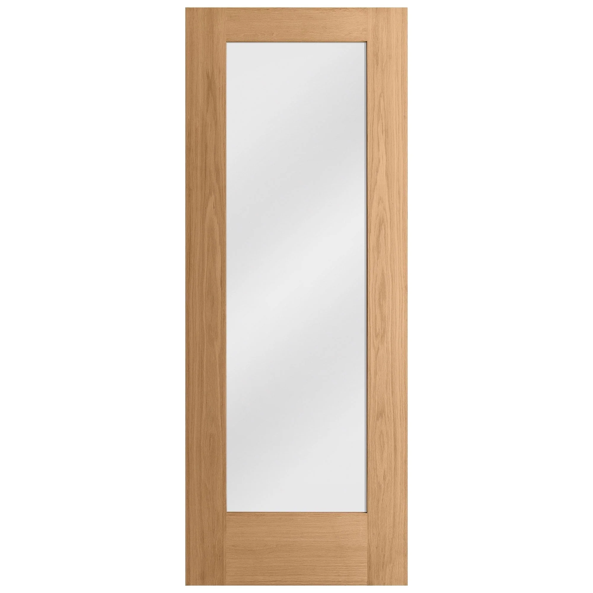 Oak Internal Unfinished Pattern 10 1 Light Obscure Glass Made-to-Measure Door (120465) - Image 3