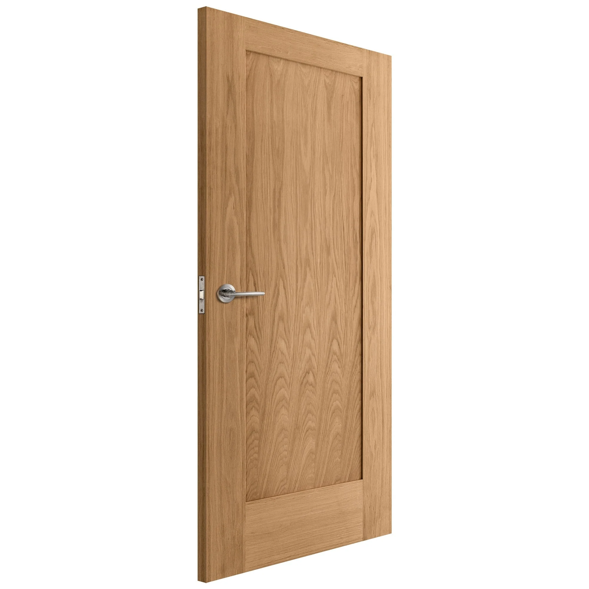 Oak Internal Unfinished Pattern 10 1 Panel Door (51732) - Image 4