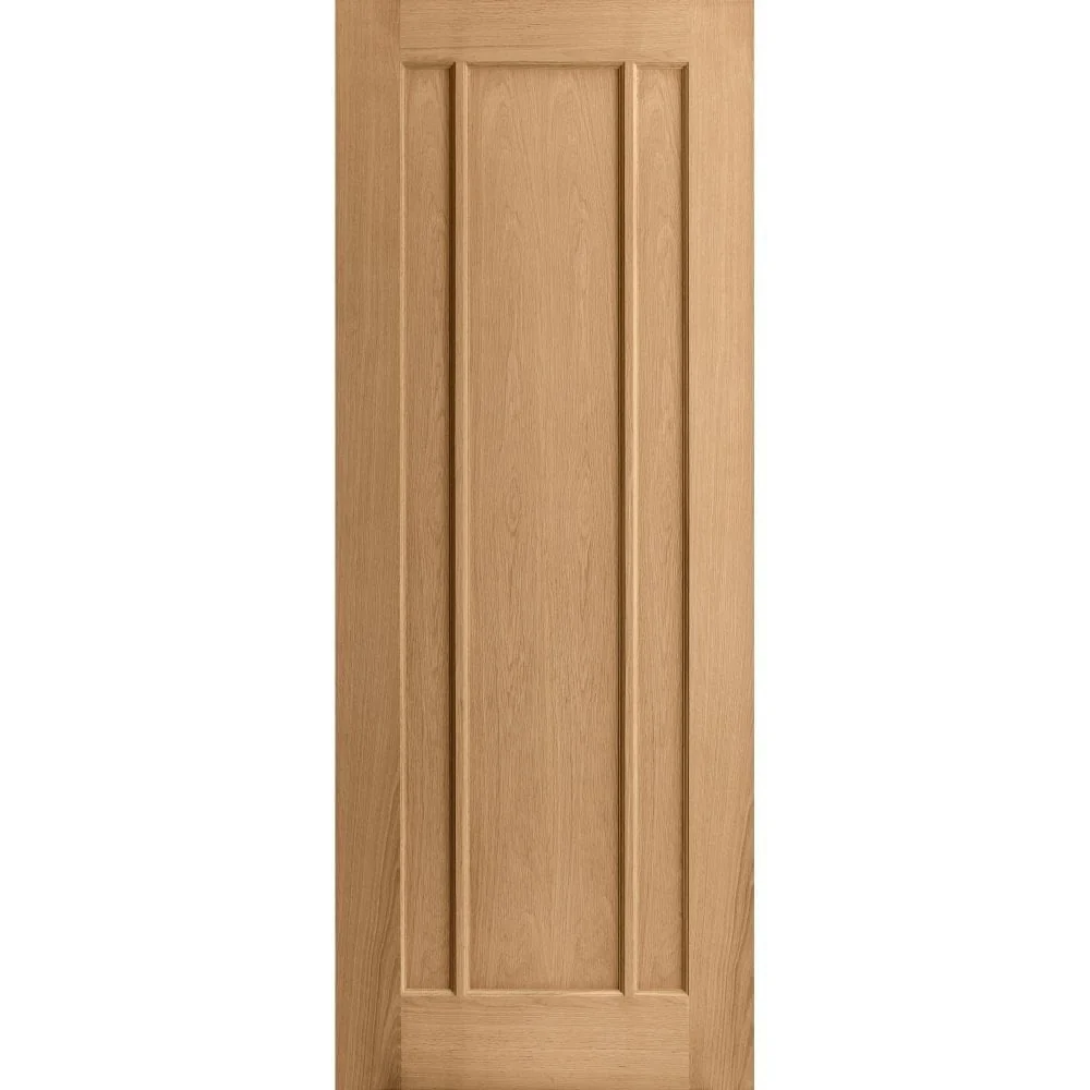 Oak Internal Unfinished Toledo Made-to-Measure FD30 Fire Door (122638) - Image 3