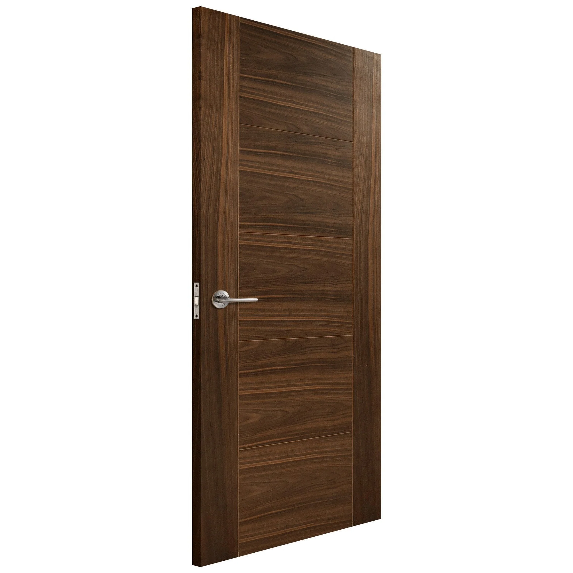 Walnut Internal Fully Finished Milano Made-to-Measure Door (120549) - Image 2