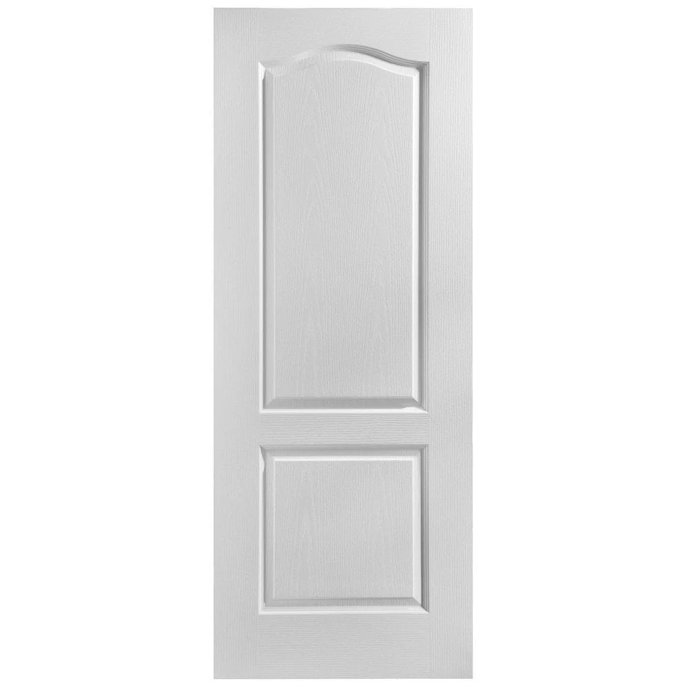 White Internal Lifestyle Moulded Textured Classique 2 Panel Arch FD30 Fire Door (124333) - Image 3