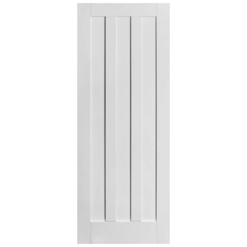 White Internal Primed Ashton 3 Panel Door (51872) - Image 3