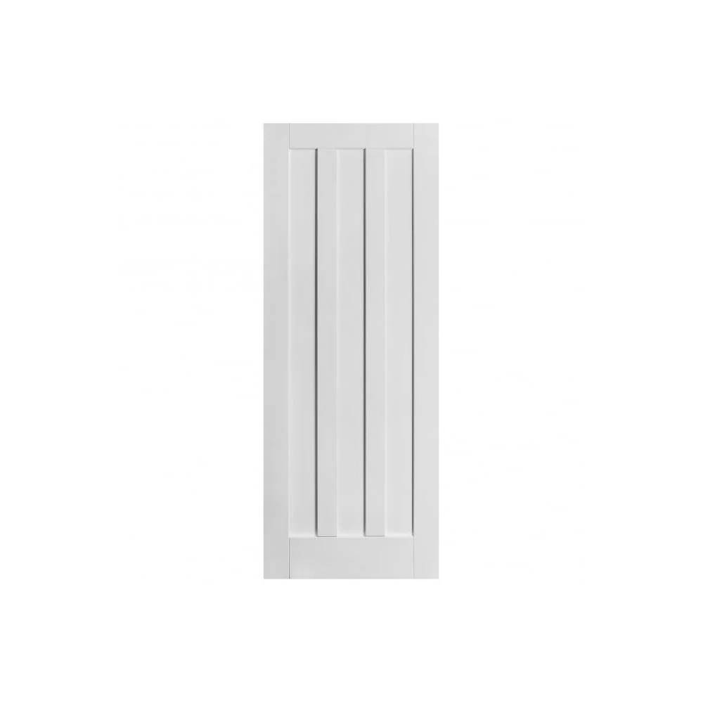 White Internal Primed Ashton 3 Panel FD30 Fire Door (IWPASHFD) - Image 3