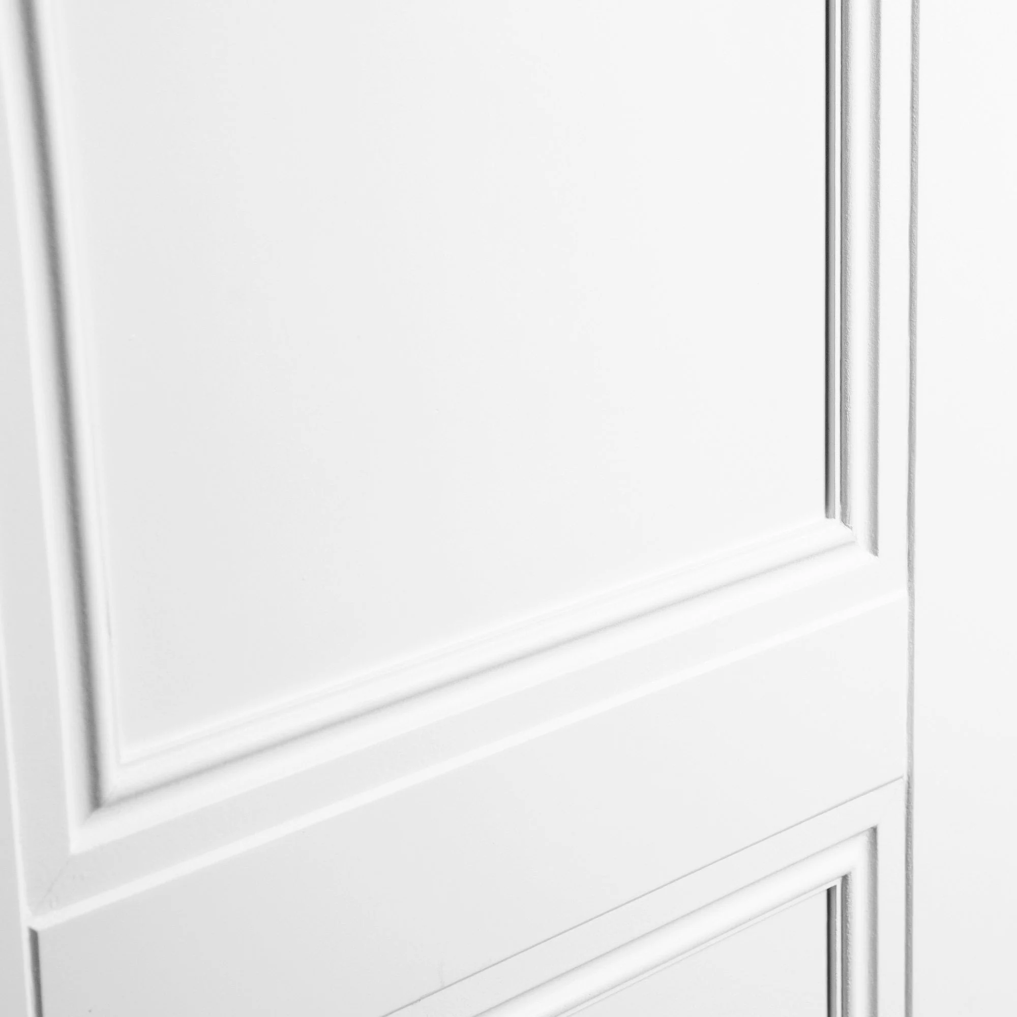 White Internal Primed Elegance Henley 3 Panel Made-to-Measure Door (120508) - Image 4
