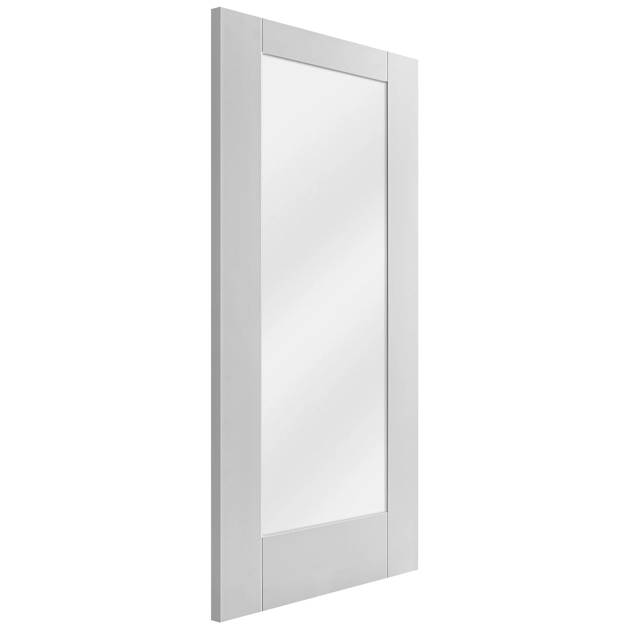 White Internal Primed Pattern 10 1 Light Obscure Glass Made-to-Measure Door (120517) - Image 4