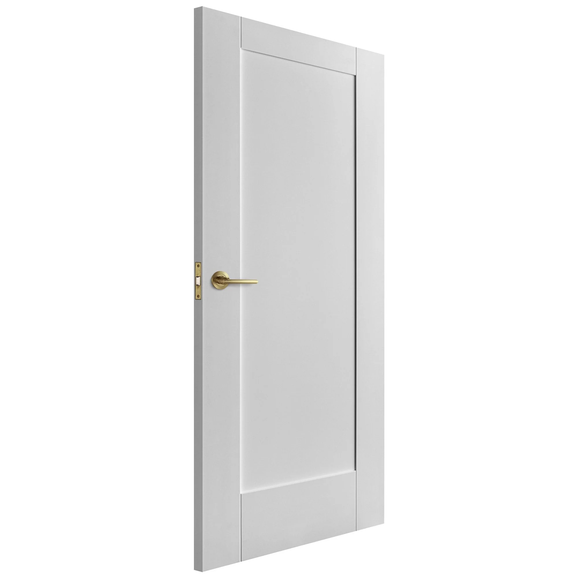 White Internal Primed Pattern 10 Door (51767) - Image 2