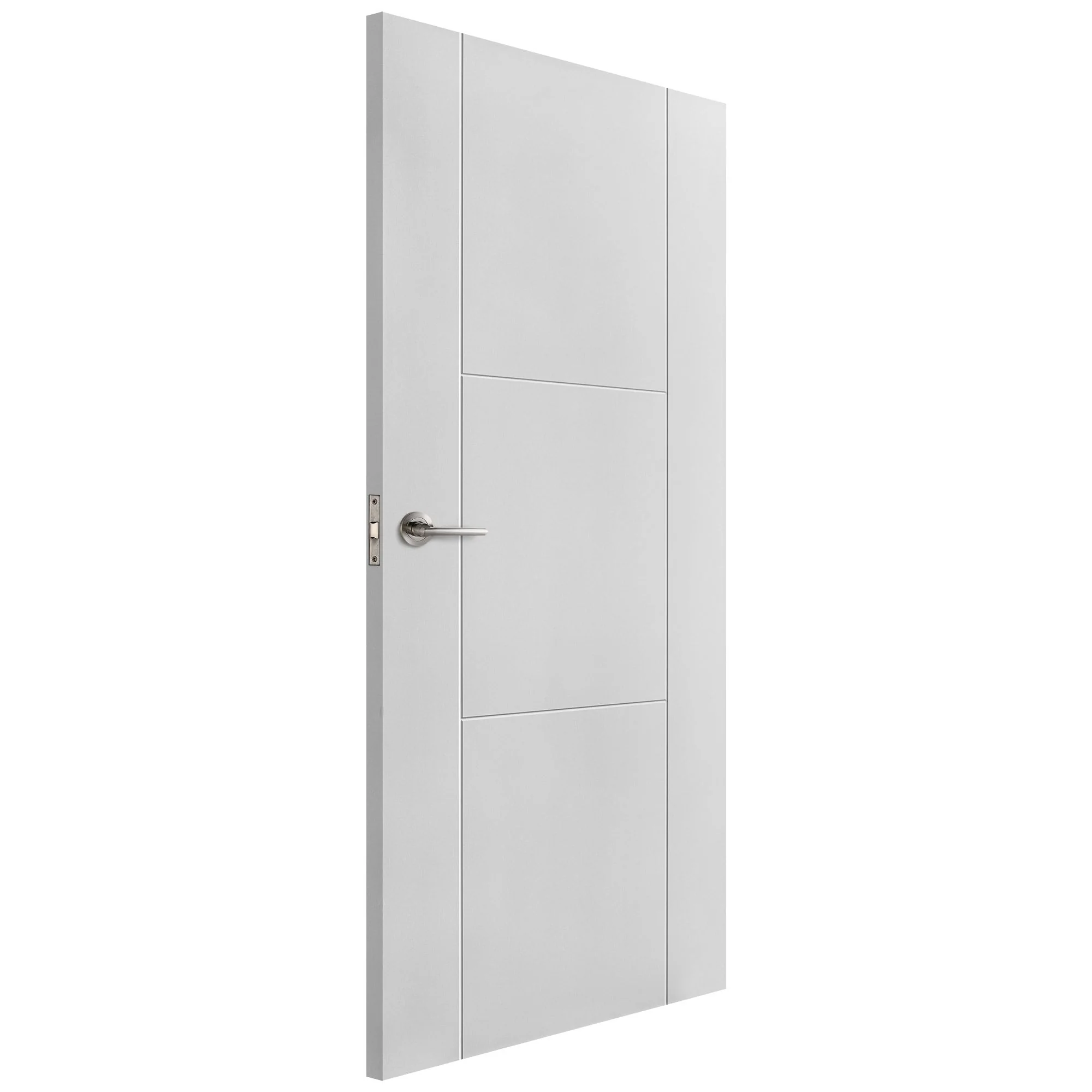 White Internal Primed Trent Door (51782) - Image 2