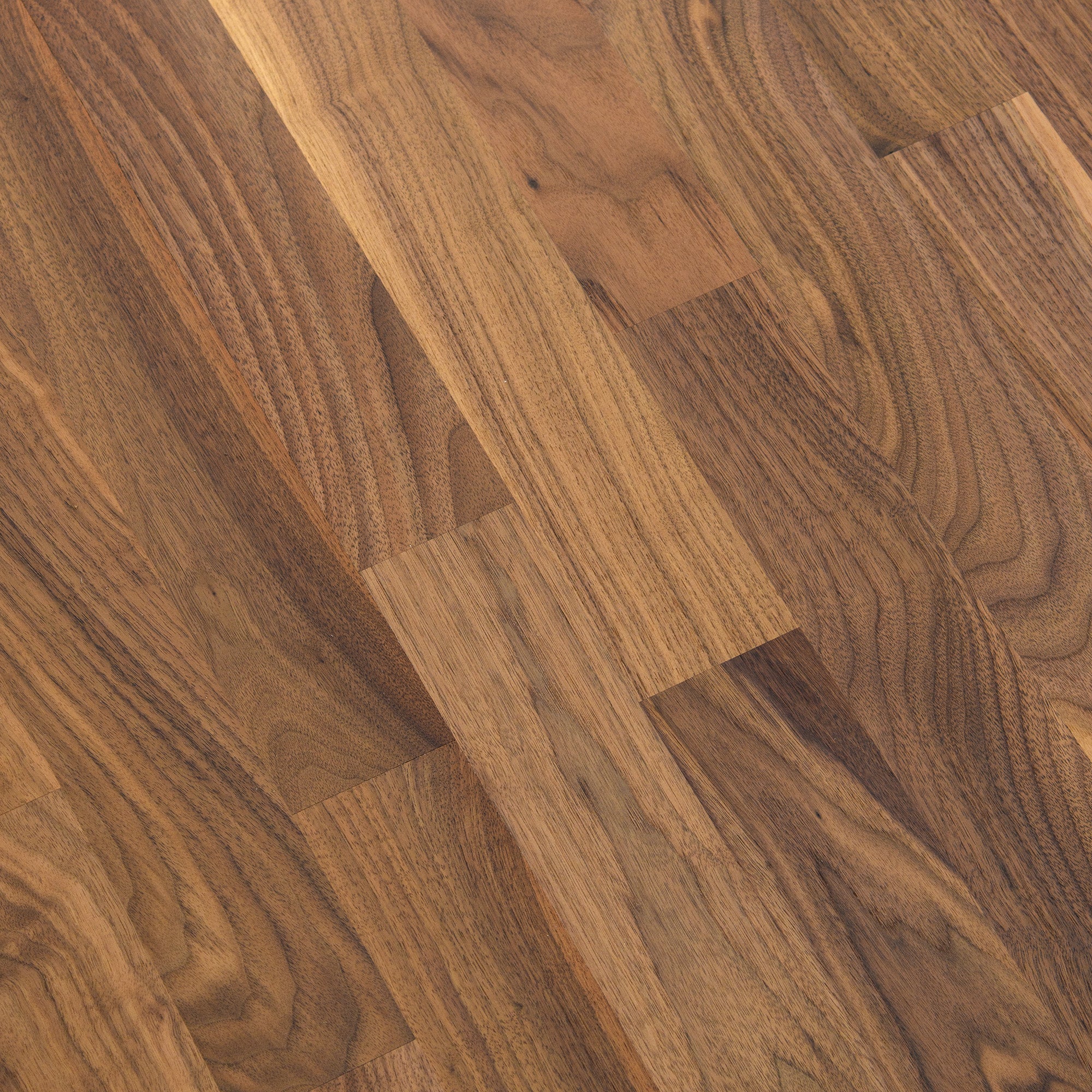 American Walnut - 13mm 3-Strip Engineered Real Wood Flooring - Image 4