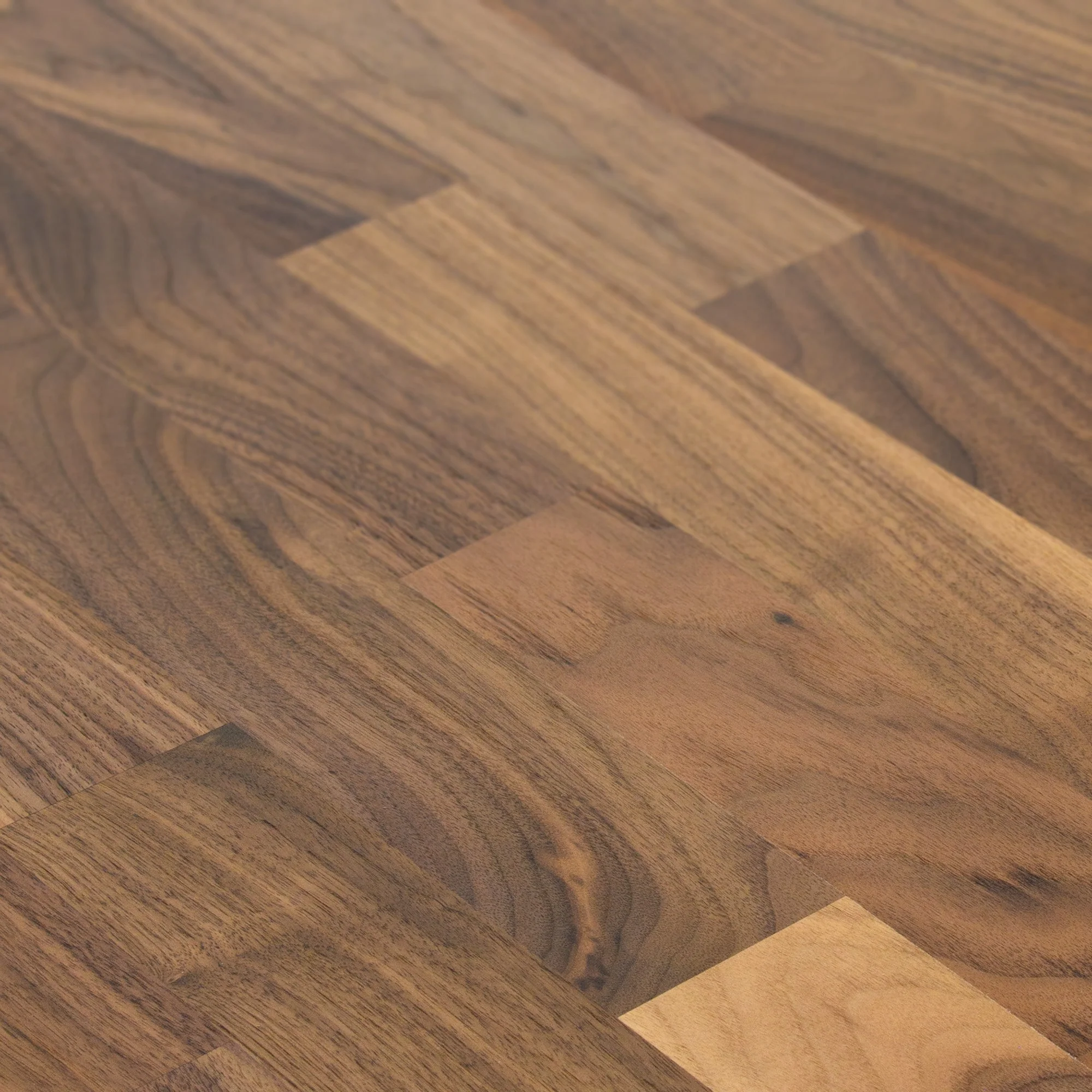American Walnut - 13mm 3-Strip Engineered Real Wood Flooring - Image 6