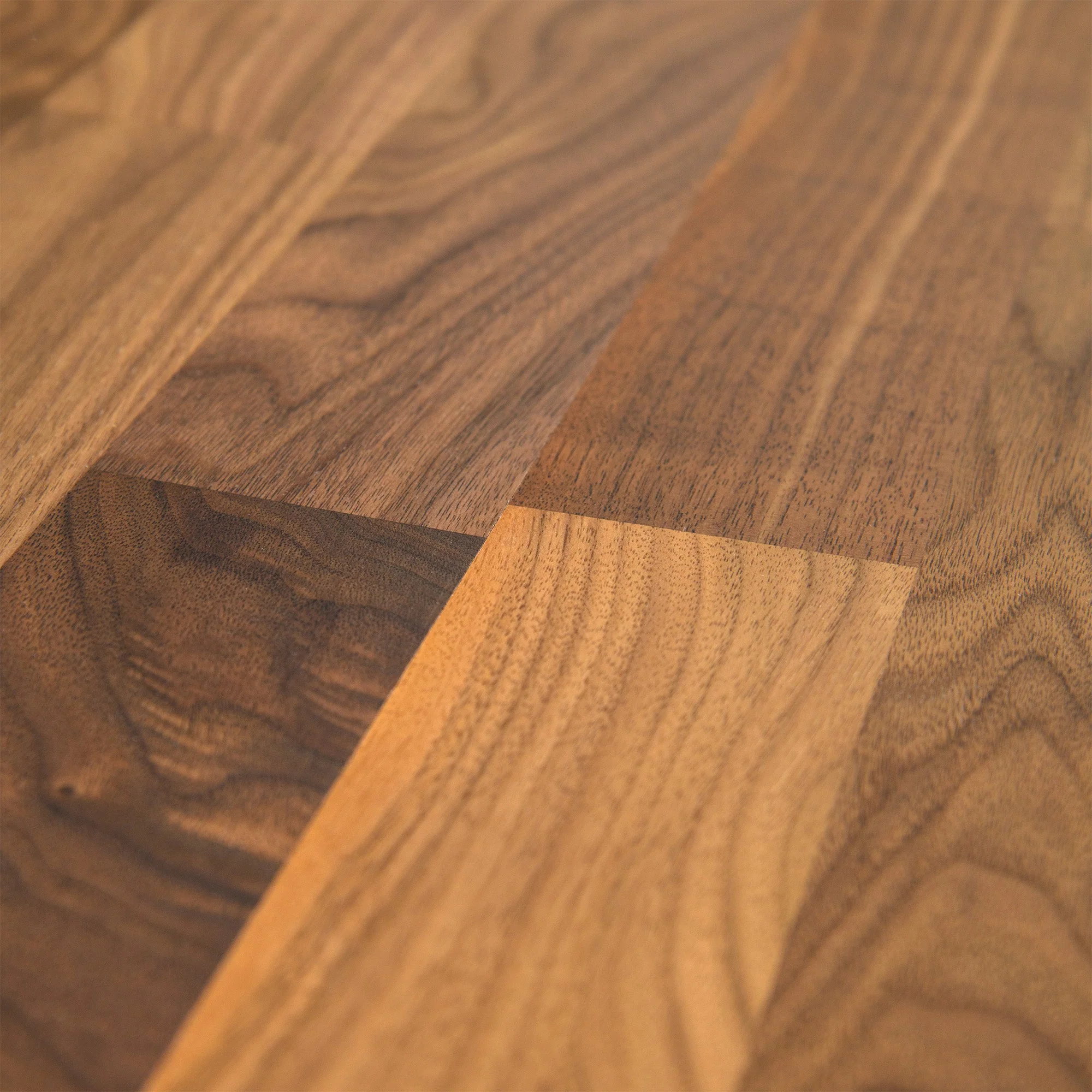American Walnut - 13mm 3-Strip Engineered Real Wood Flooring - Image 7